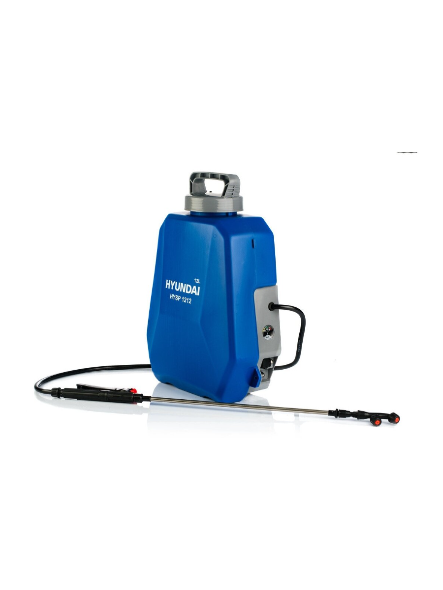 Изображение товара Опрыскиватель аккумуляторный ранцевый Hyundai HYSP 1212 12 л 12 В АКБ и ЗУ в комплекте