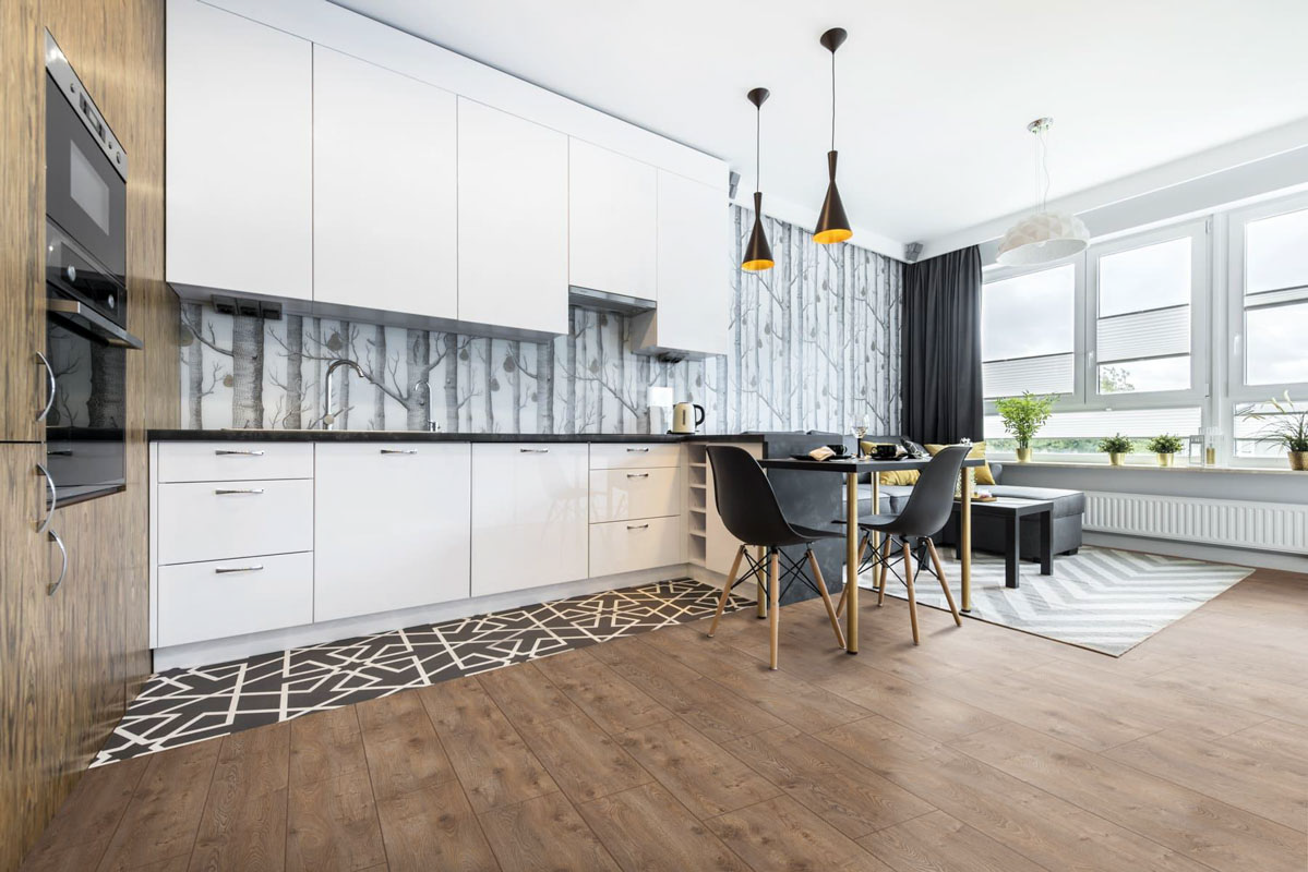 Изображение товара Ламинат AGT EFP906 с влагозащитой 12 мм 18.9х119.5 см коричневый