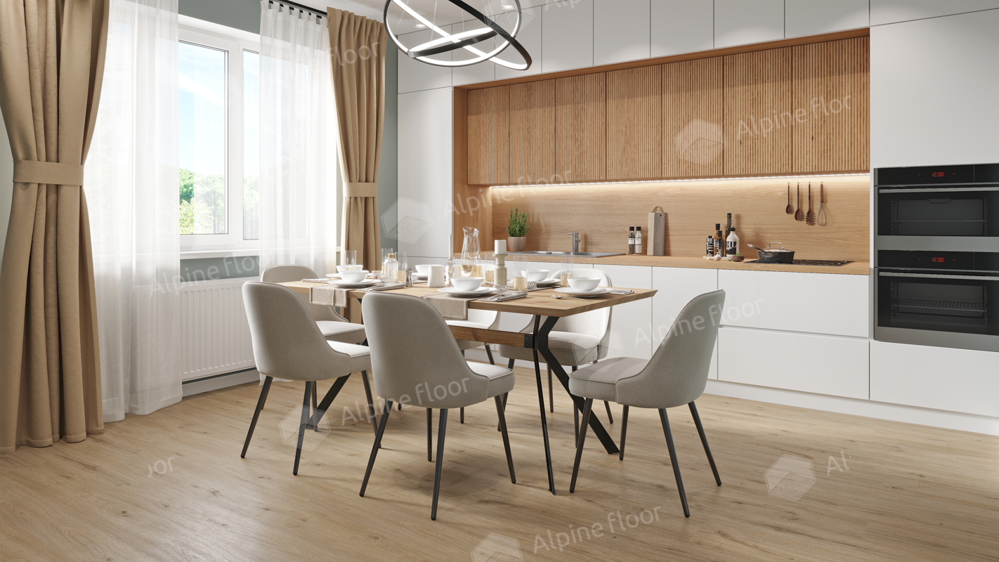 Изображение товара SPC плитка Alpine Floor ECO 14-601 43 класс толщина 4 мм 2.23 м², цена за упаковку