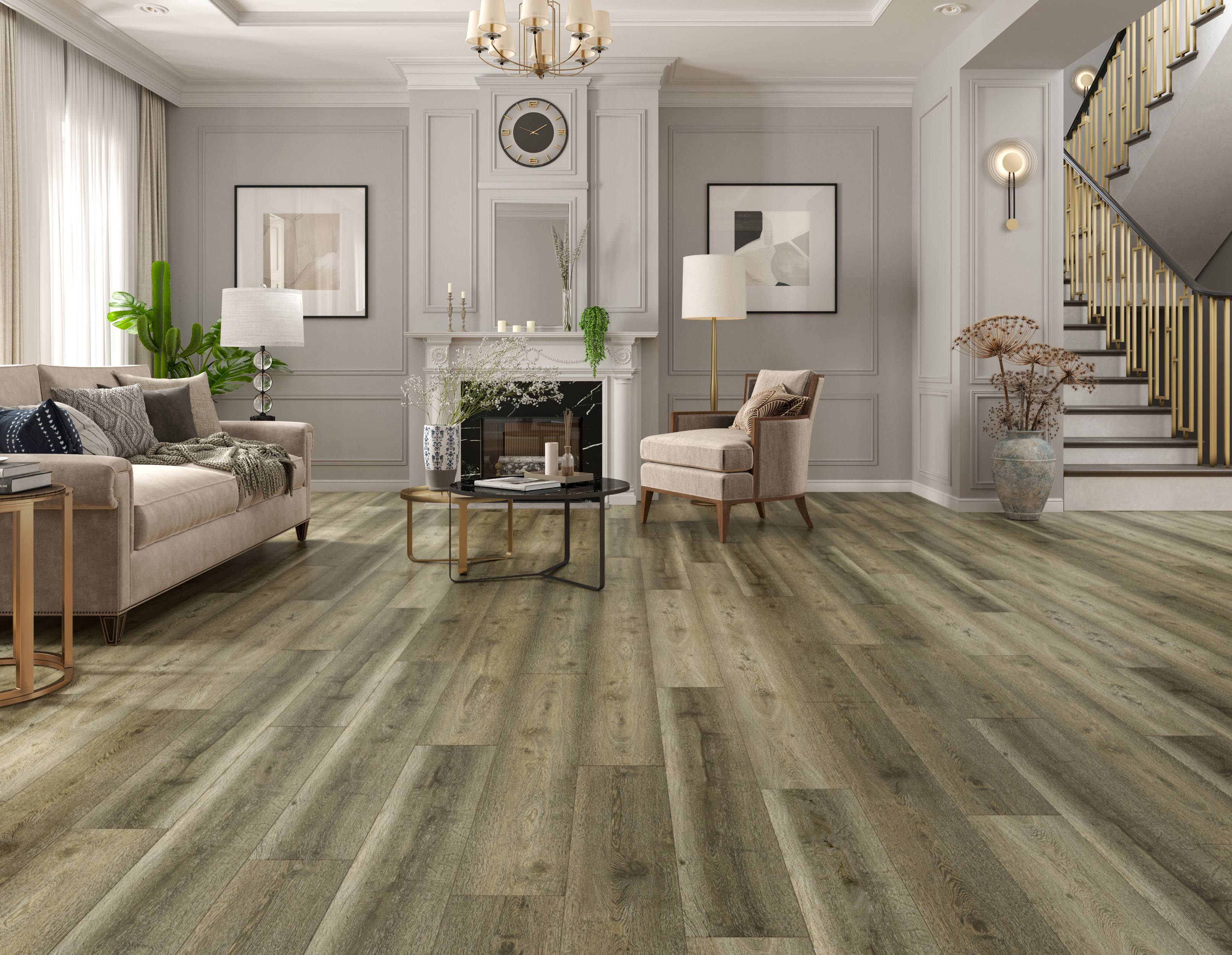 Изображение товара SPC плитка Tulesna Premium с подложкой Isofix Foresta 43 класс толщина 8 мм 1.786 м², цена за упаковку