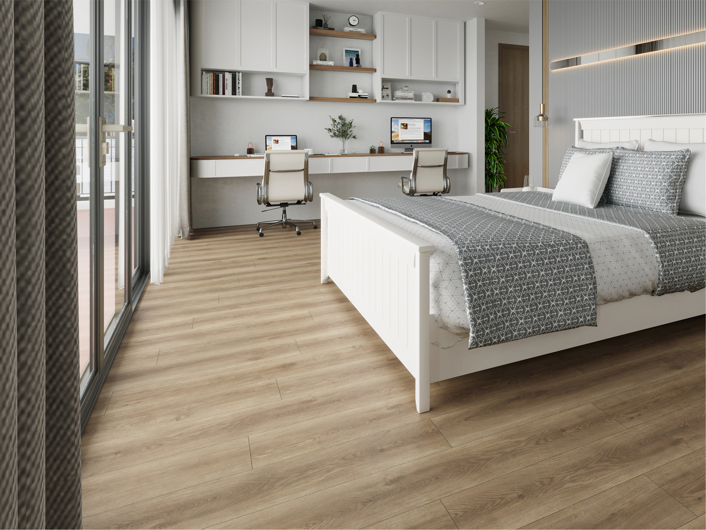 Изображение товара СПК плитка Norland NEOWOOD Tista 33 класс 8 мм 1.674 м² цена за упаковку