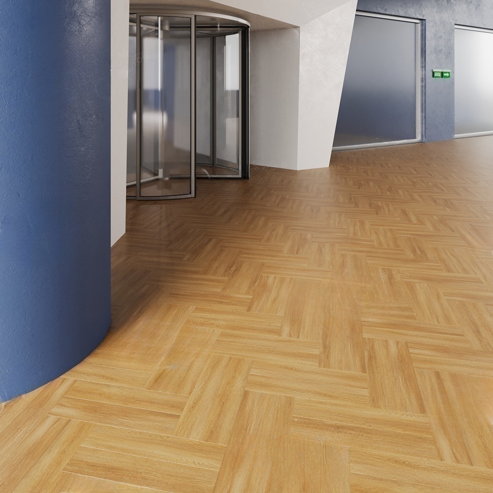 Изображение товара SPC плитка Natisston UNIQUE ёлка Vestlan 34 класс толщина 4 мм 1.95 м², цена за упаковку