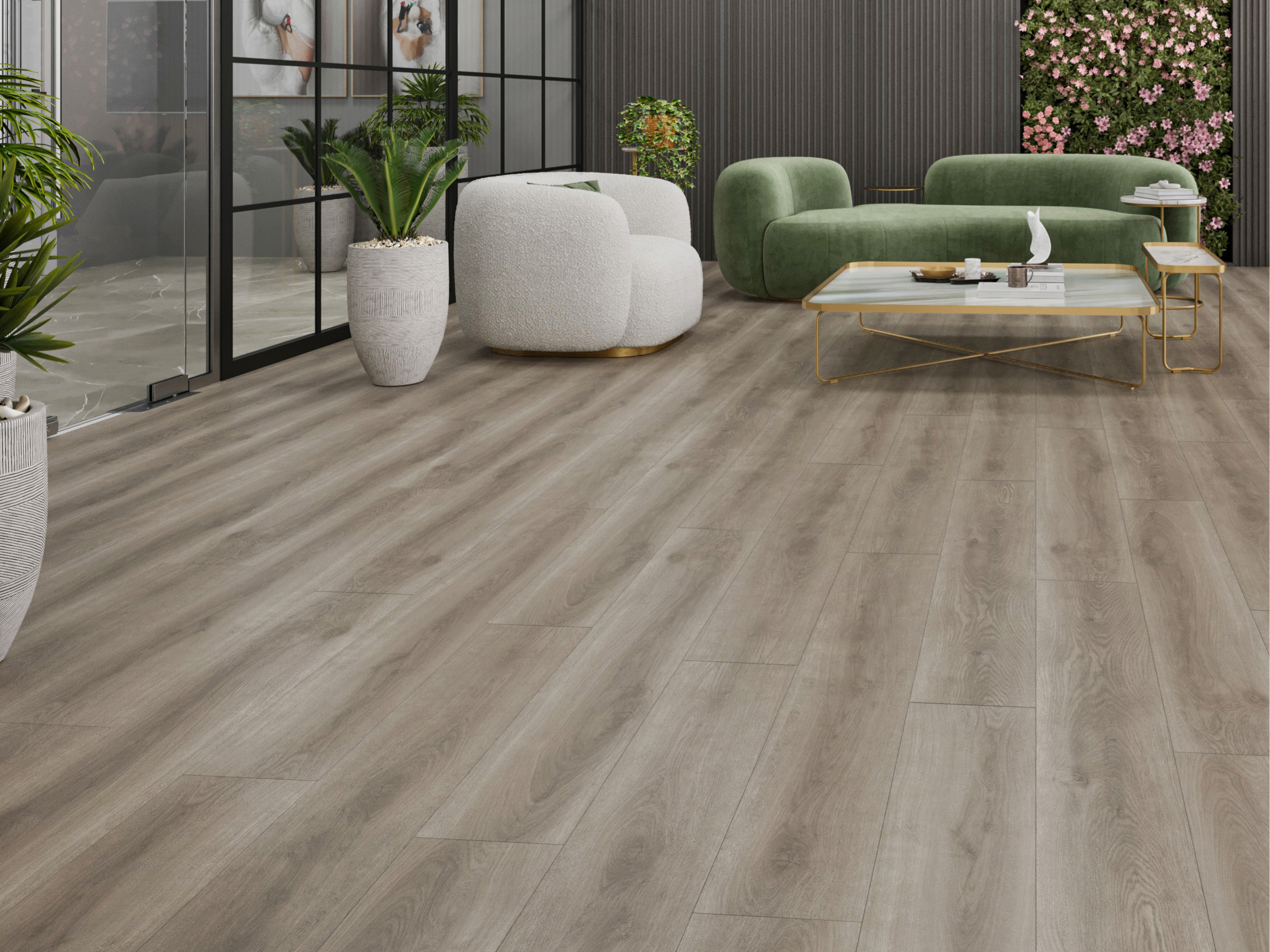 Изображение товара SPC плитка Norland Neowood Templet 33 класс толщина 8 мм 1.674 м², цена за упаковку