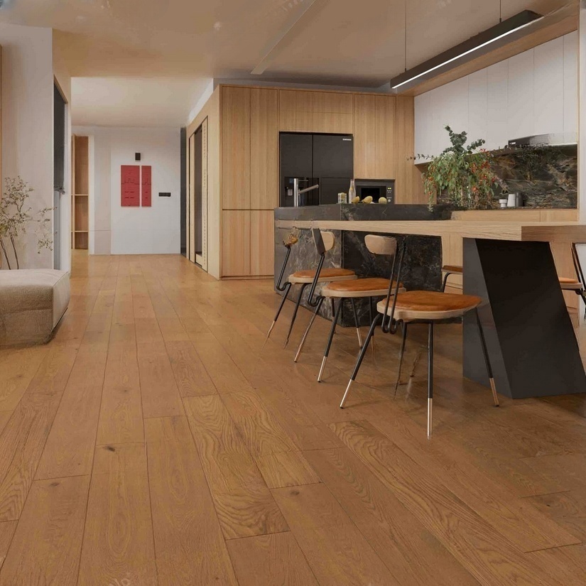 Изображение товара Инженерная доска Alpine Floor VILLA Дуб Имбирный 12 мм с фаской 1.584 м²