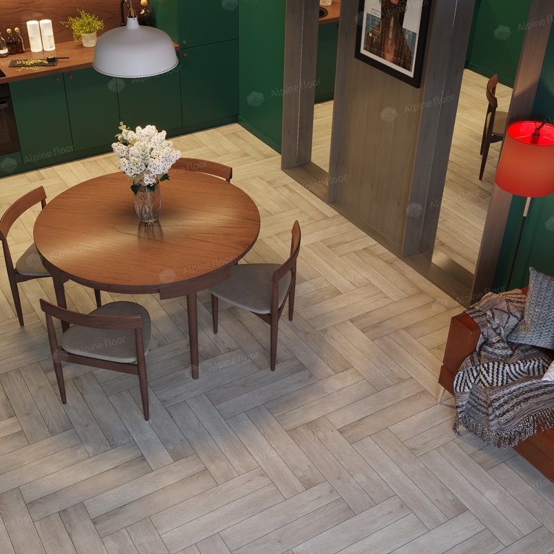 Изображение товара SPC плитка Alpine Floor ECO 10-1В 43 класс толщина 6 мм 1.48 м²