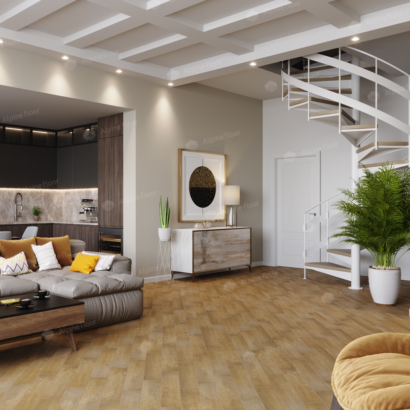 Изображение товара SPC плитка Alpine Floor EXPRESSIVE PARQUET ECO 10-4А, 6 мм, водостойкая