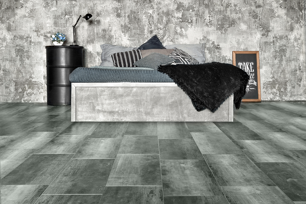 Изображение товара SPC плитка Alpine Floor ECO 4-10 43 класс 4 мм камень серый 2.23 м2