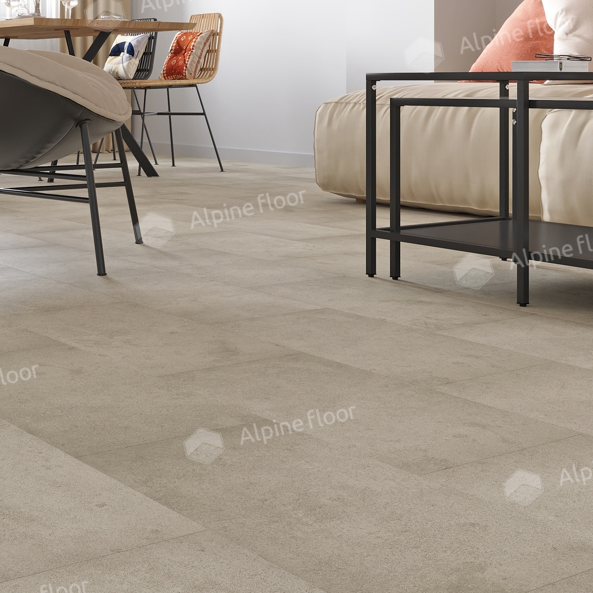 Изображение товара SPC плитка Alpine Floor ECO 4-24 43 класс толщина 4 мм 2.23 м², цена за упаковку