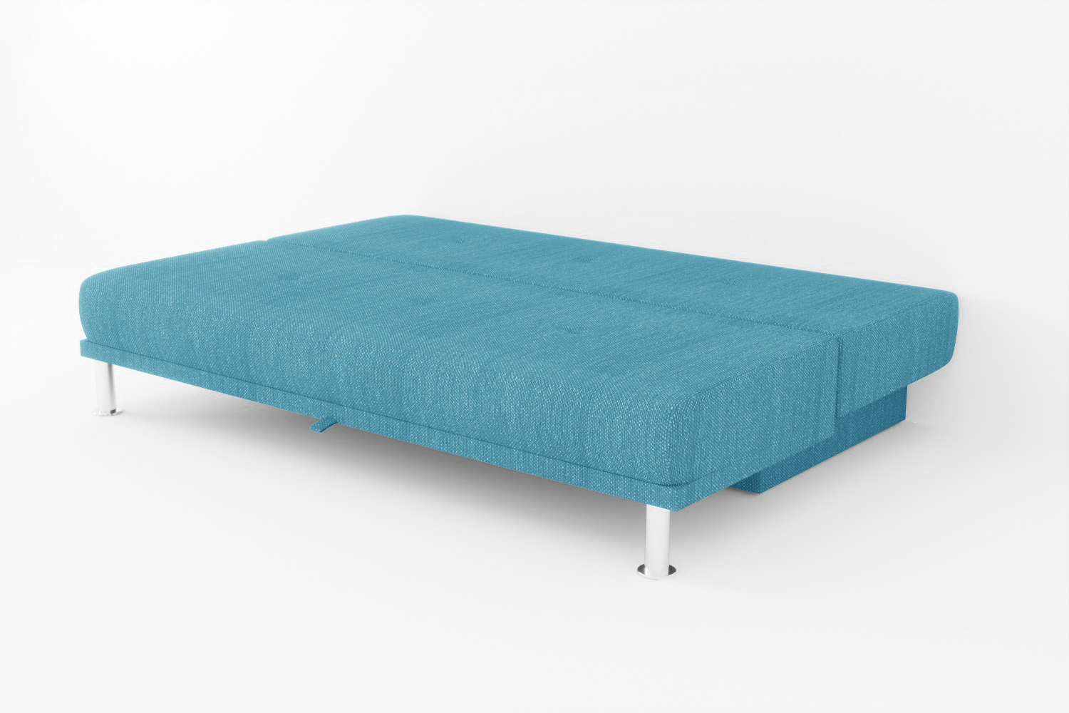 Изображение товара Диван раскладной Edlen 096 195x70x92 см рогожка цвет emerald