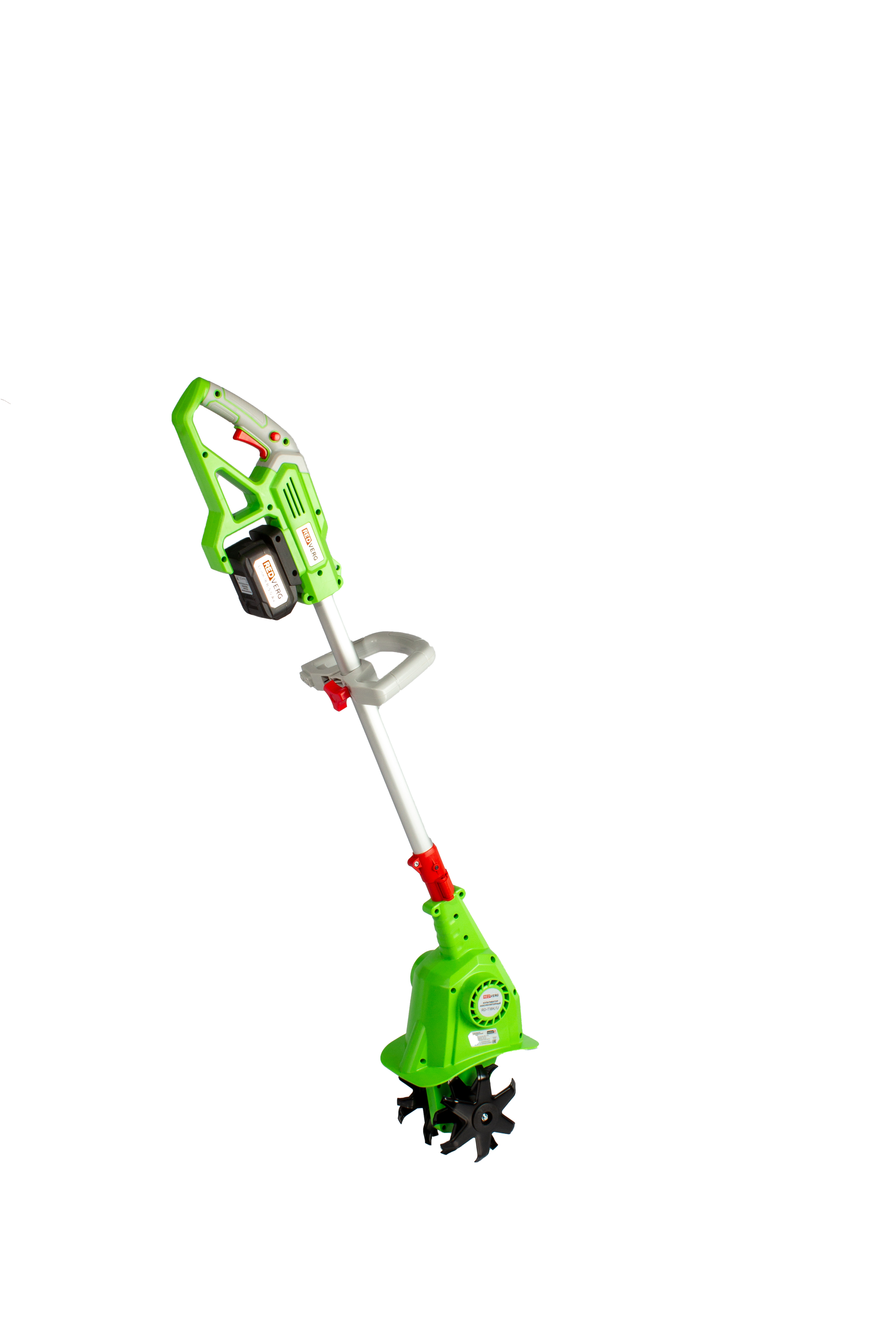 Изображение товара Культиватор аккумуляторный Redverg RD-T18K/U 18 В 1x5 Ач АКБ и ЗУ в комплекте