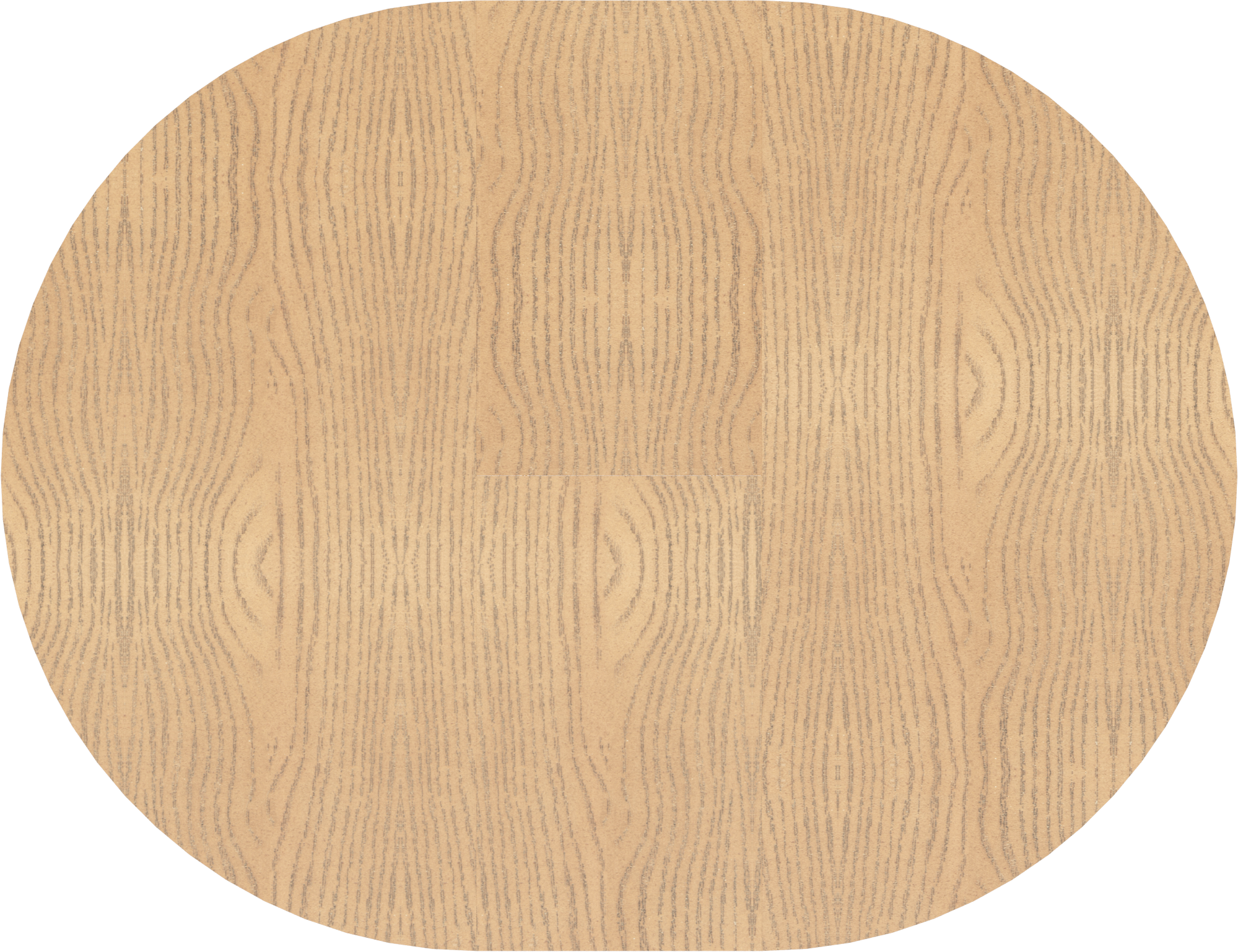 Стол обеденный Монреаль Т1 раскладной 100-130x77x100 см круг МДФ цвет светлое дерево/черный - 5