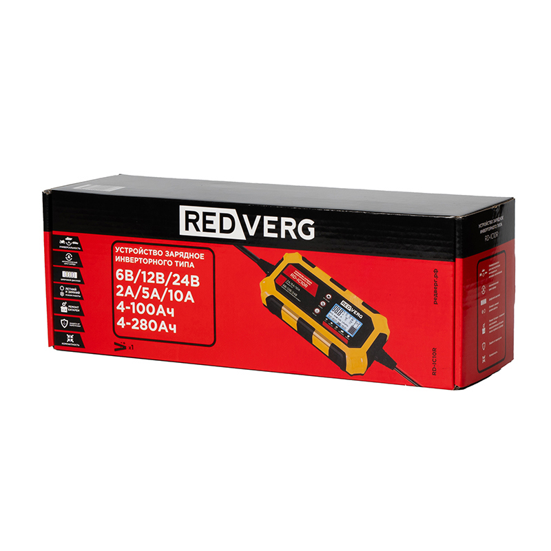 Изображение товара Устройство зарядное инверторного типа Redverg RD-IC10R