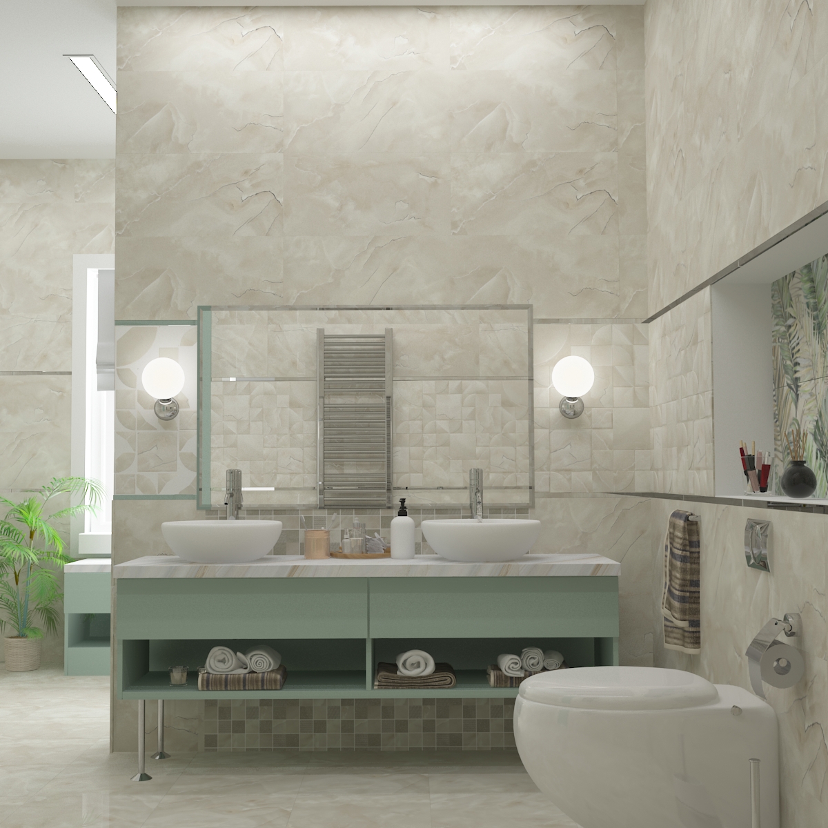 Изображение товара Мозаика Kerlife Onice Perla 30x30 цвет бежевый