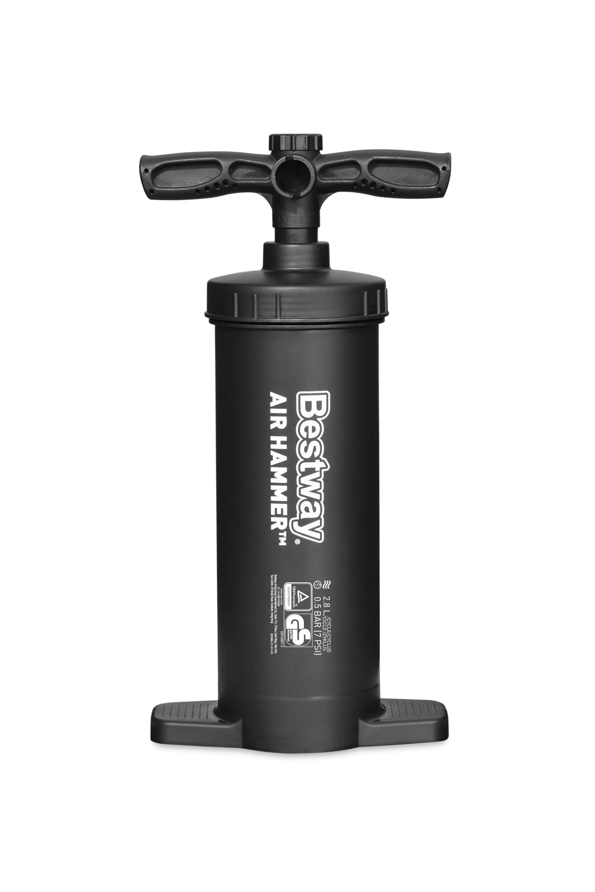 Насос ручной Bestway Air Hammer 37 см полипропилен черный - 3