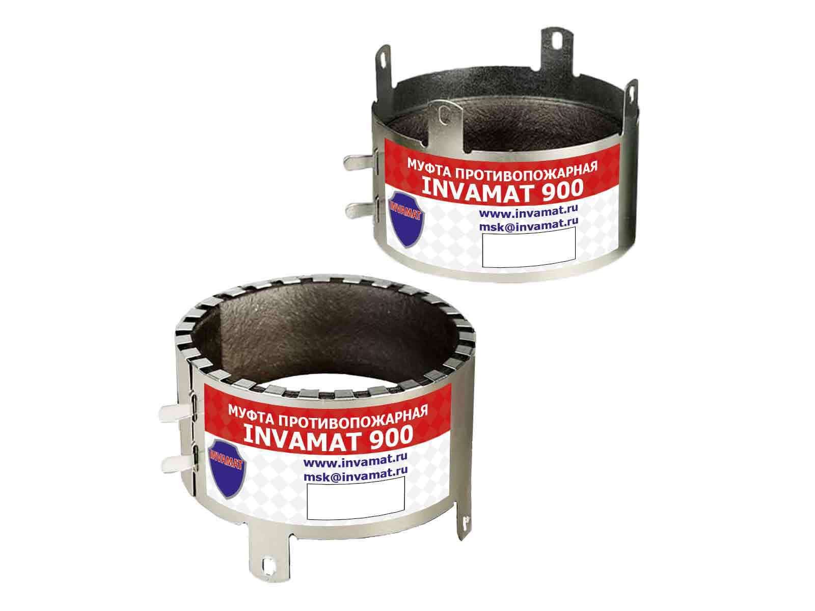 Изображение товара Муфта противопожарная Invamat 25 мм металл 1049