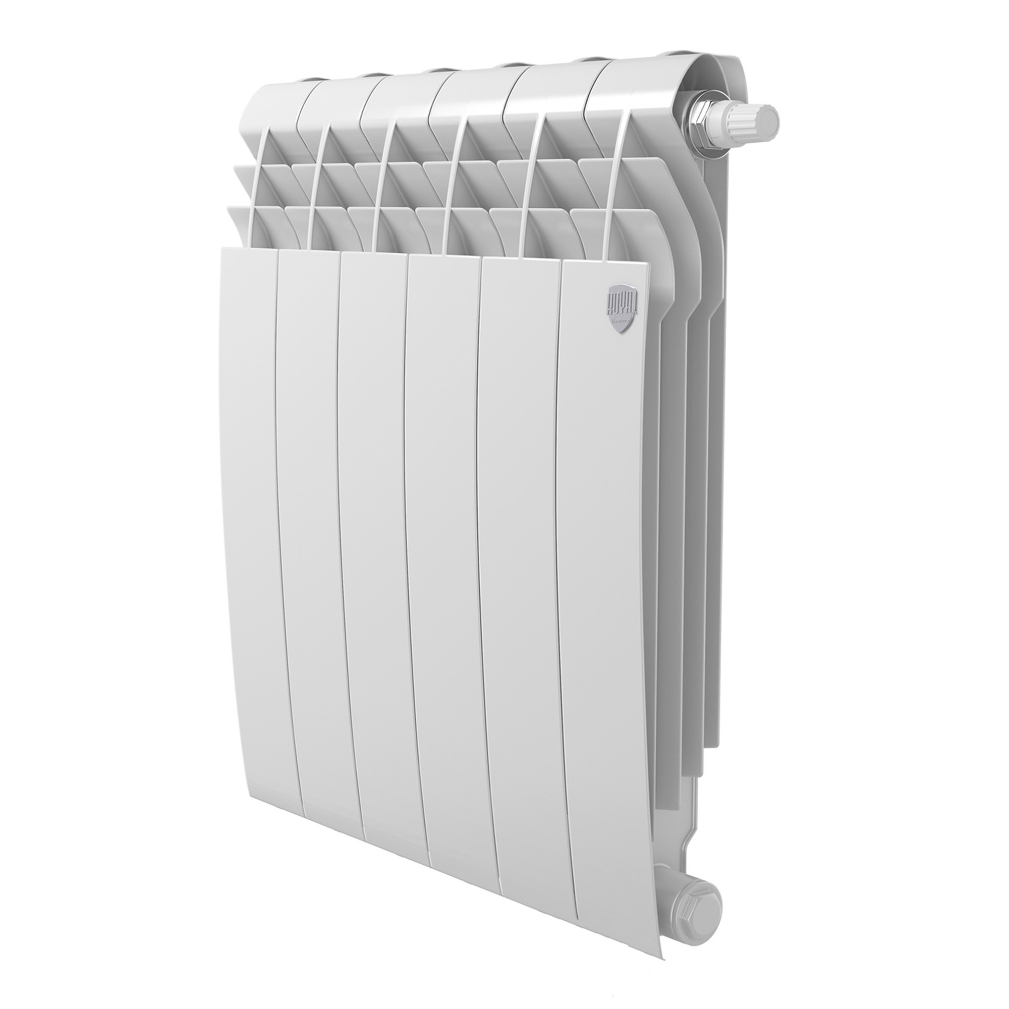 Изображение товара Радиатор секционный Royal Thermo Biliner 6 секций 500/87 белый нижнее подключение