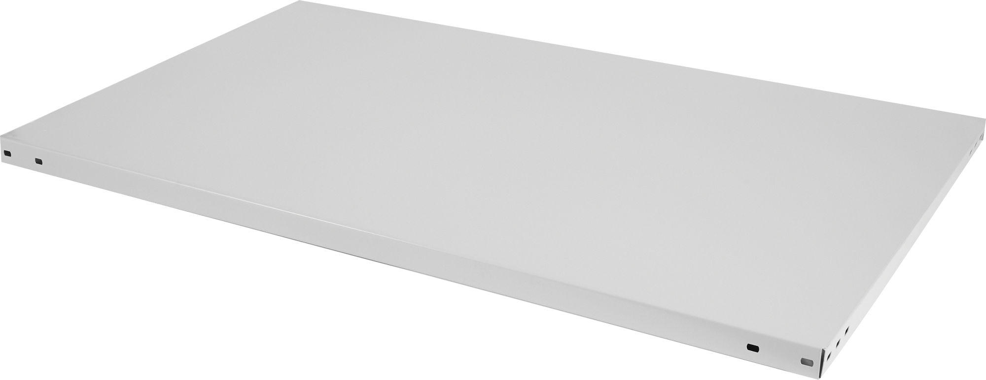 Изображение товара Полка для стеллажа из нержавеющей стали 100x60 см нагрузка 150 кг серый