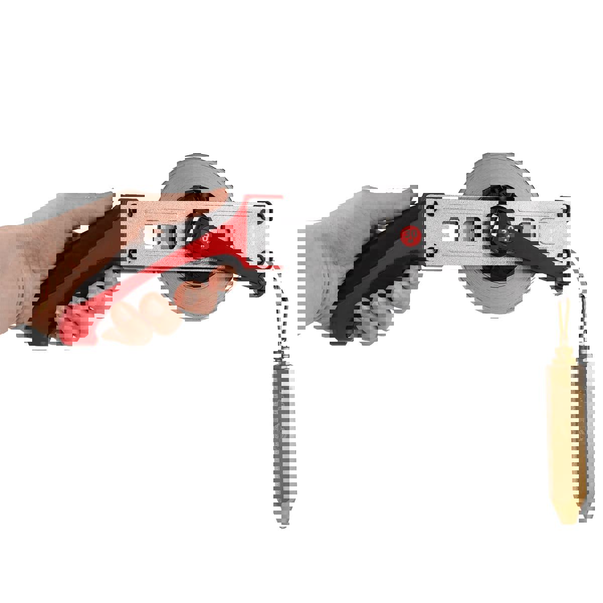 Изображение товара Рулетка Amo Р30Н3Г 30 м с металлической мерной лентой и грузом