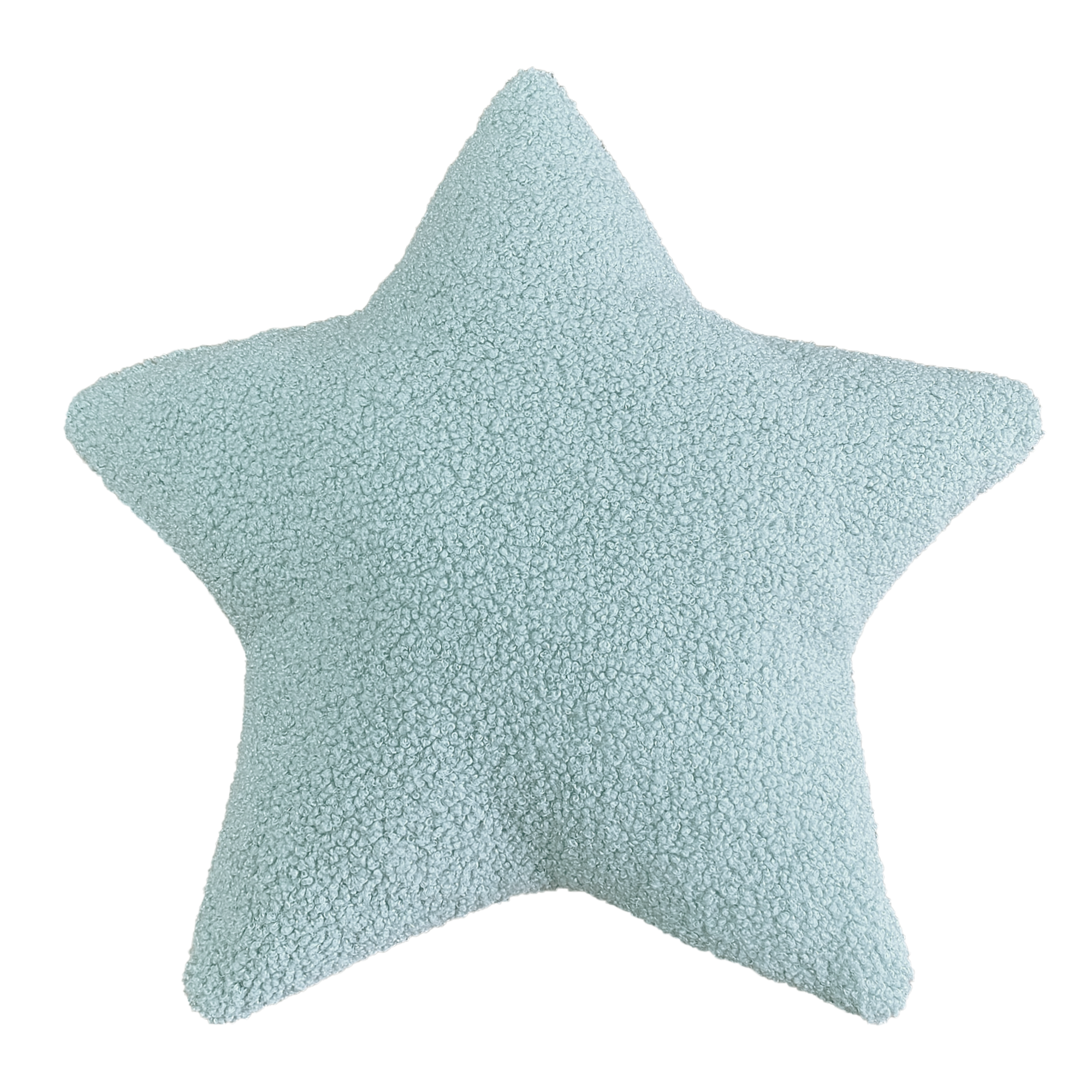 Изображение товара Декоративная подушка Звезда 40x40 см цвет бирюзовый