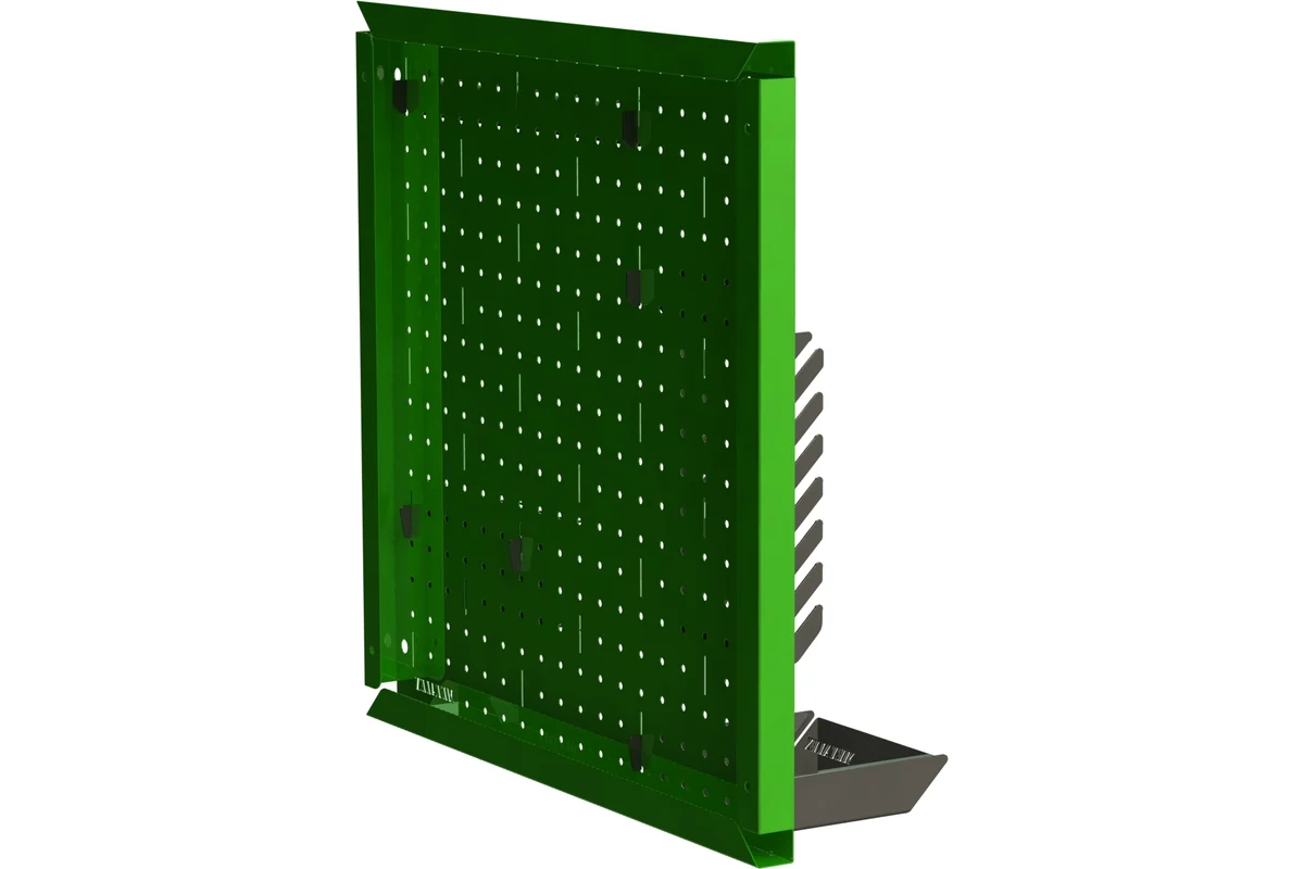 Изображение товара Металлическая перфопанель Metalex PRZA6060 600x600 мм зеленая