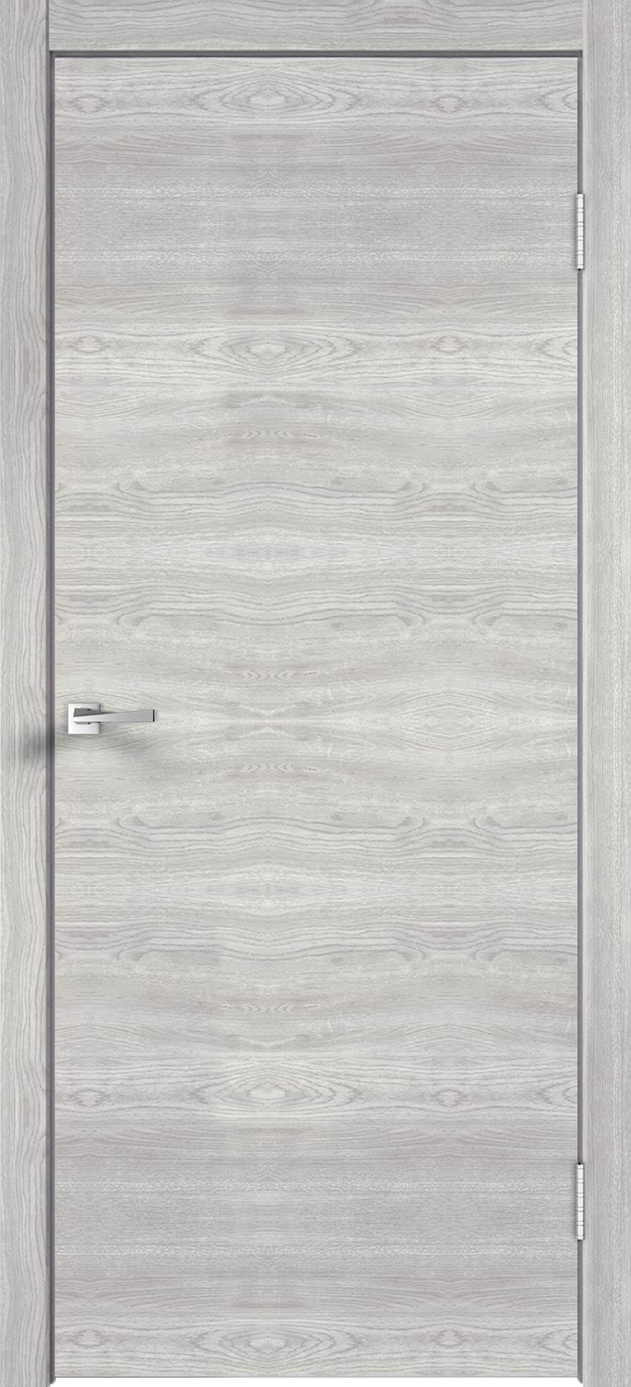 Изображение товара Дверь межкомнатная Velldoris Galant глухая 80x200см ПВХ дуб дымчатый горизонт без замка и петель