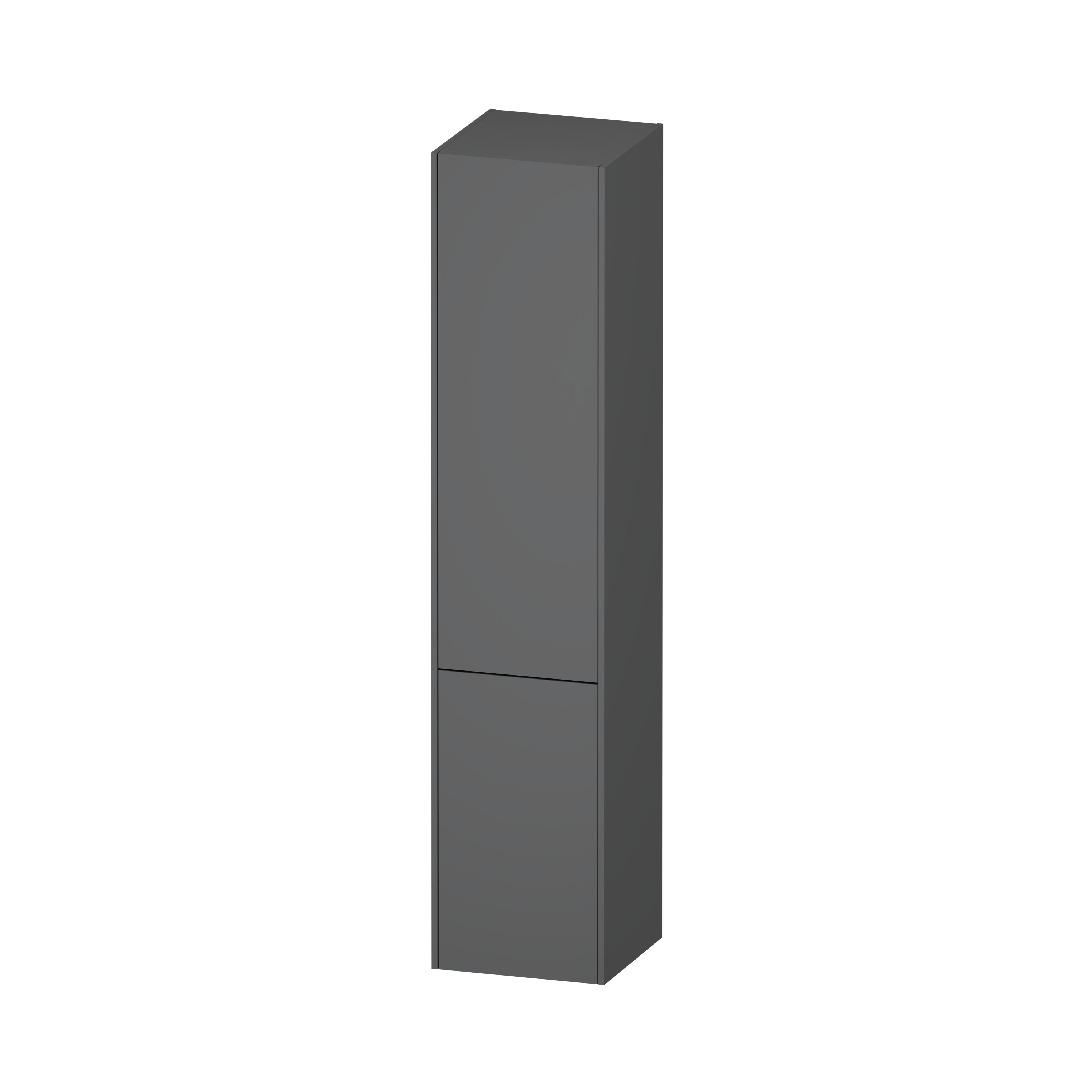 Изображение товара Шкаф-пенал для ванной комнаты AM.PM Drive 162x35 см графит