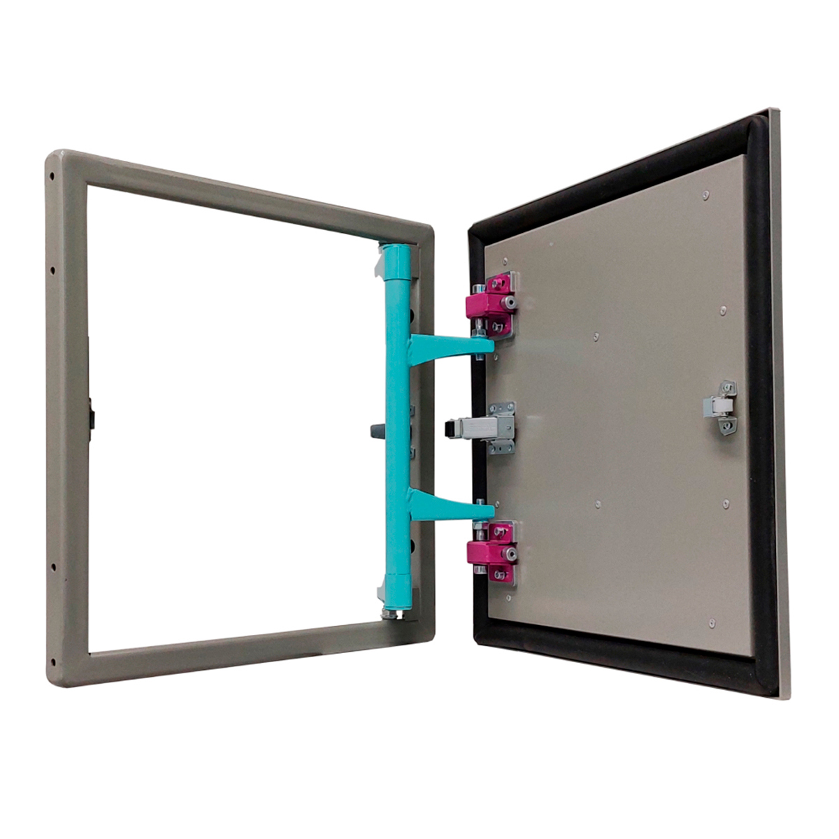 Изображение товара Ревизионный лючок скрытого типа Хаммер Стил Плюс 30x50 для плитки