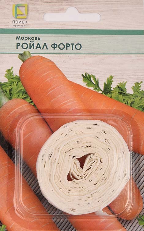 Изображение товара Семена овощей Поиск морковь Ройал Форто