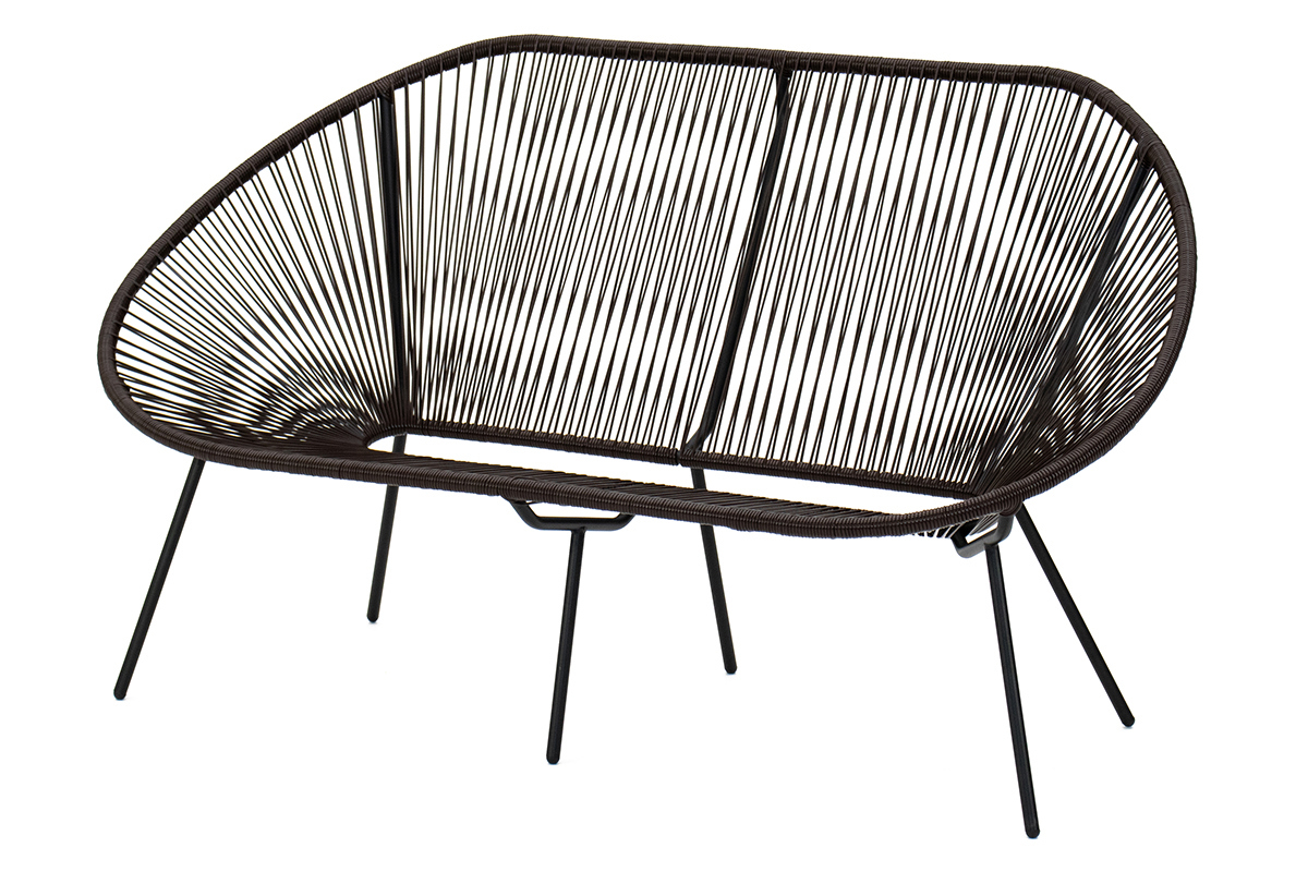 Изображение товара Диван садовый Kornera Акапулько 150 см коричневый