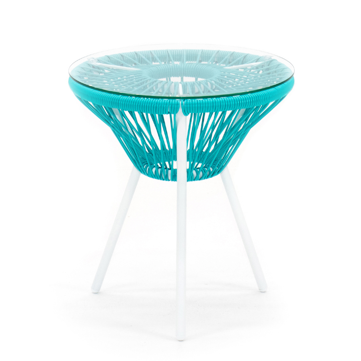 Изображение товара Кофейный стол Акапулько Kornera: стильный садовый столик 42x42 см