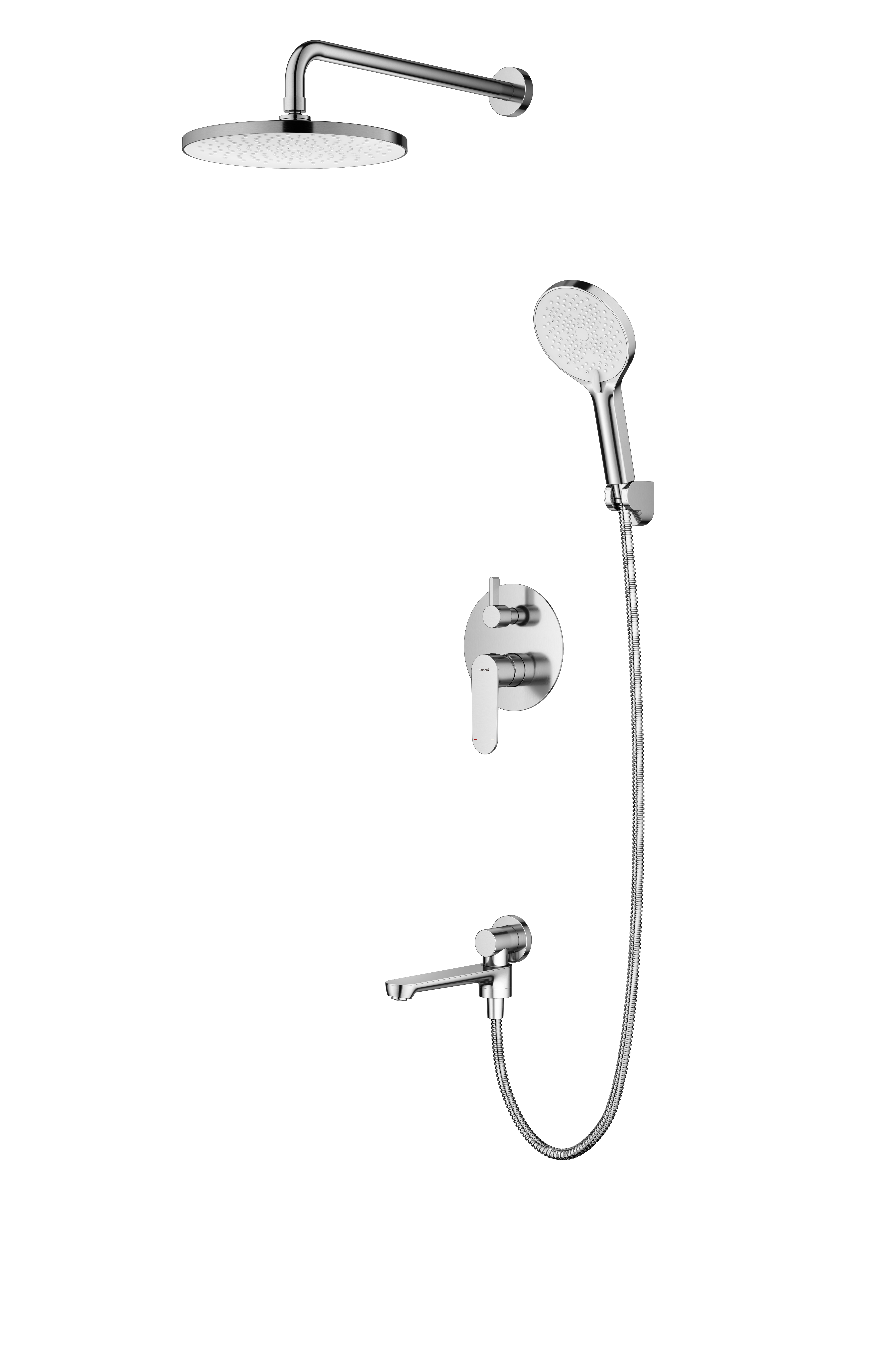 Изображение товара Душевая система для ванны встраиваемая SPLENKA САТИН S222.27.05