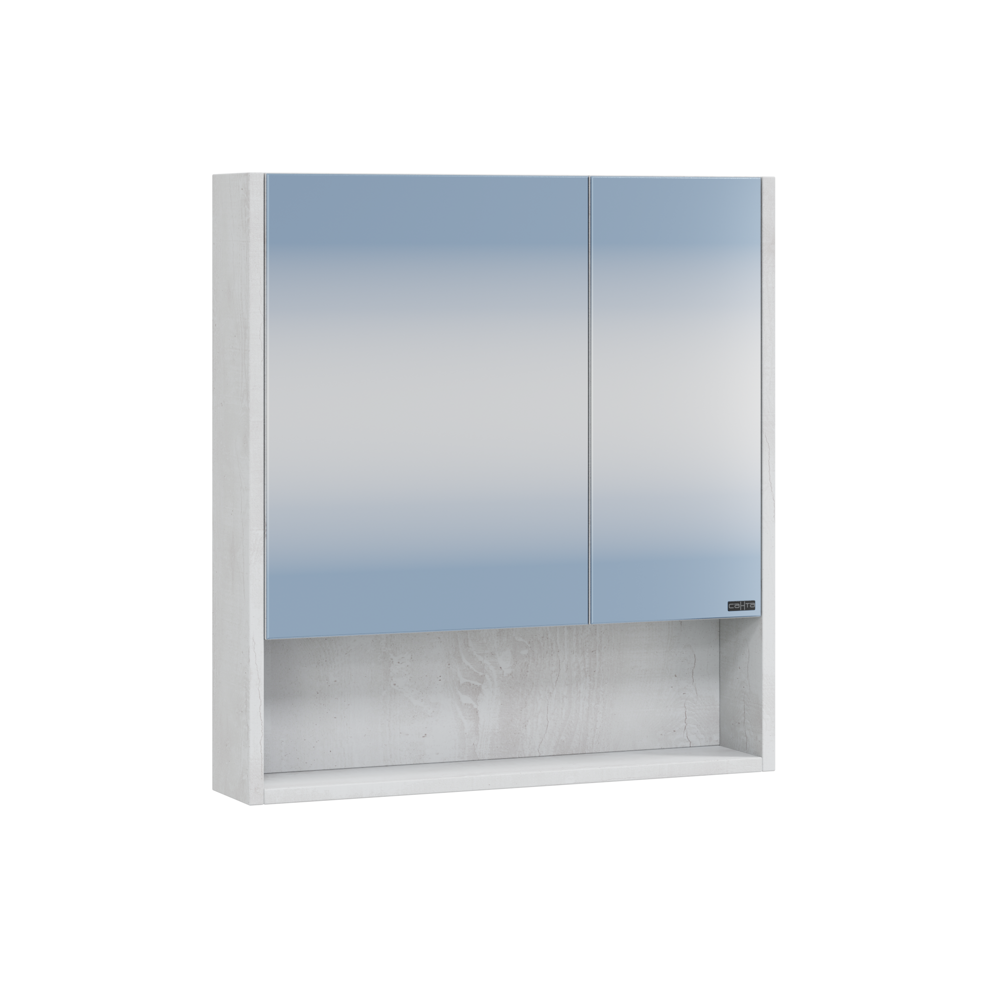 Изображение товара Зеркальный шкаф СаНта Мира 60 см светлый