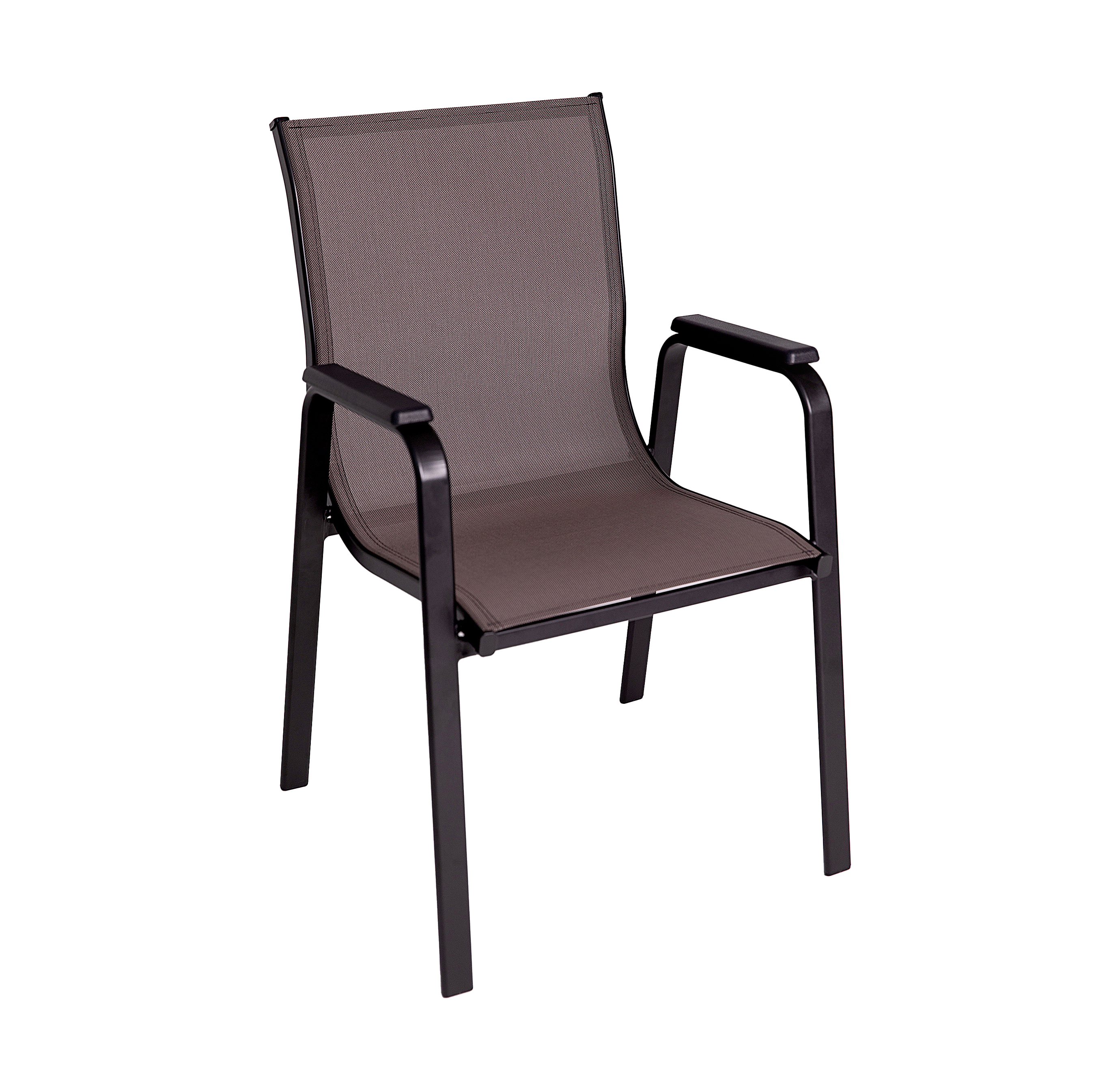 Изображение товара Садовое кресло MITLAN ELITE из алюминия коричневое 57x58x90 см