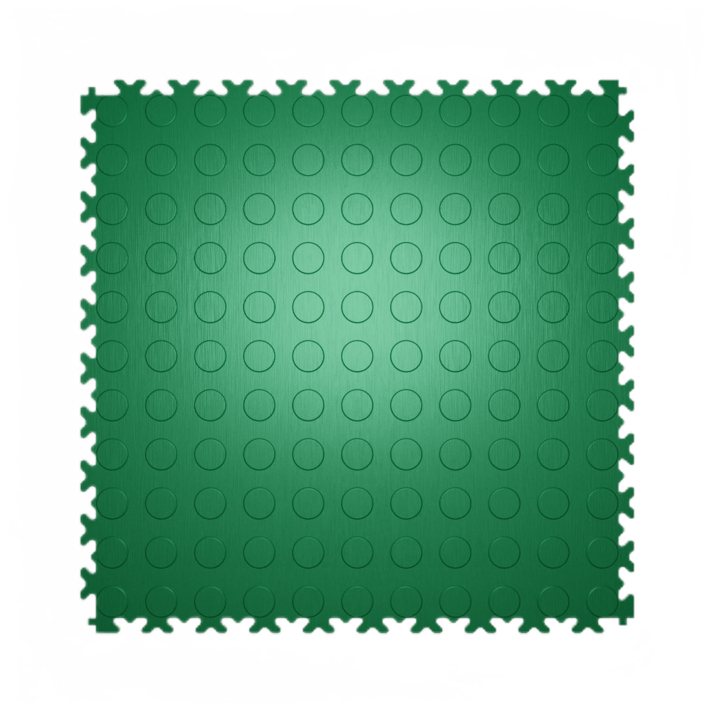 Изображение товара Модульная ПВХ плитка LT light green Coin PVC 43 класс 50x50 см влагостойкая