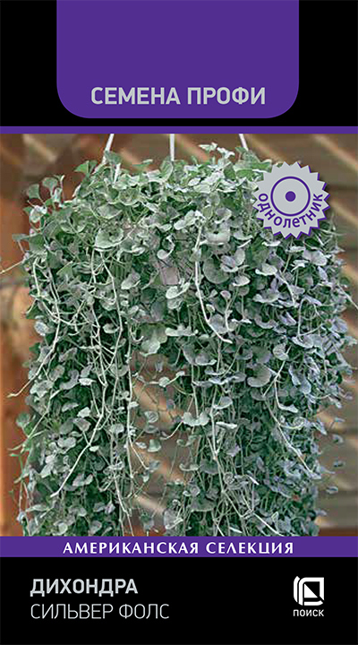Изображение товара Семена цветов Поиск дихондра Сильвер Фолс 5 шт.