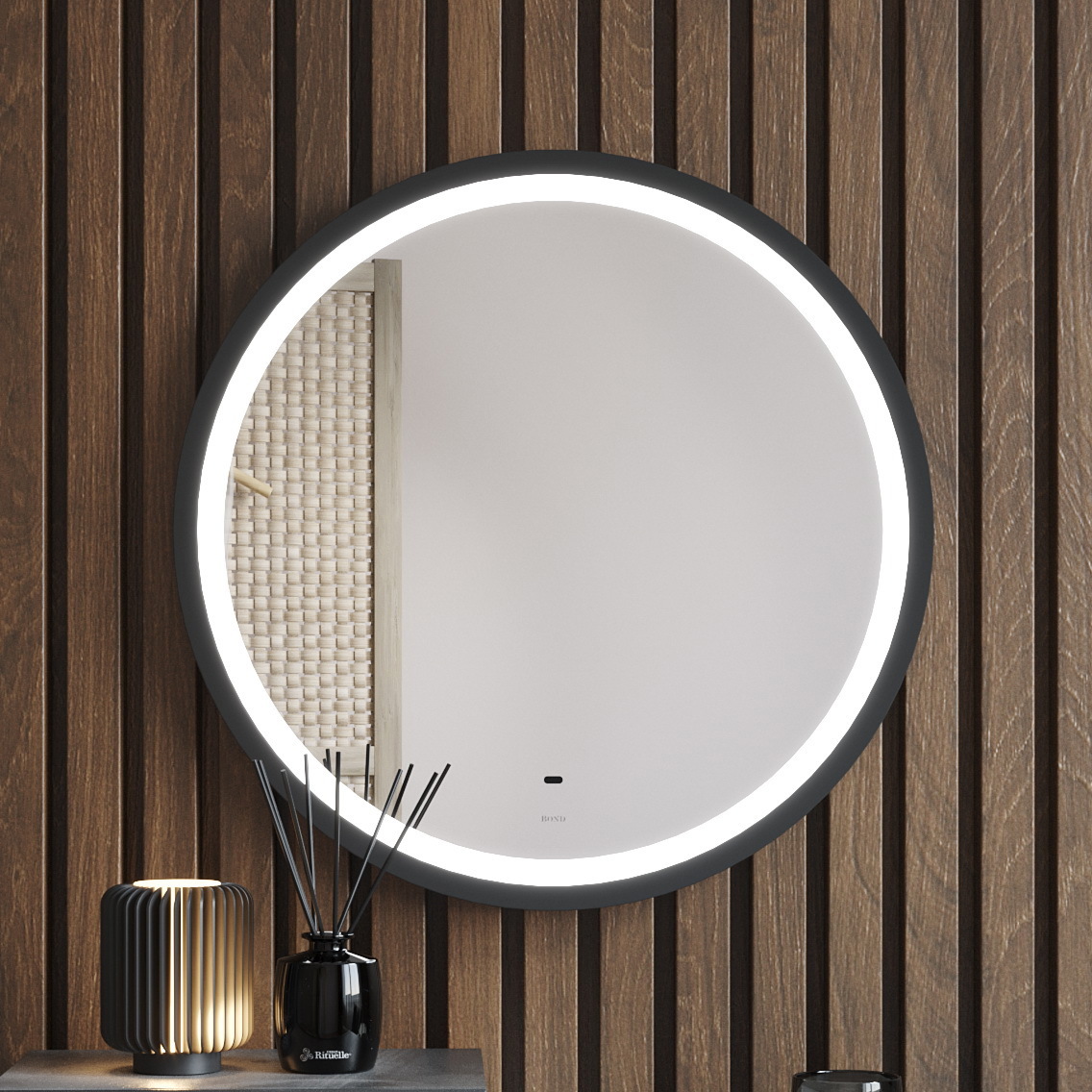 Изображение товара Зеркало для ванной Bond Circle M60ZE-6060 с подсветкой 60x60см