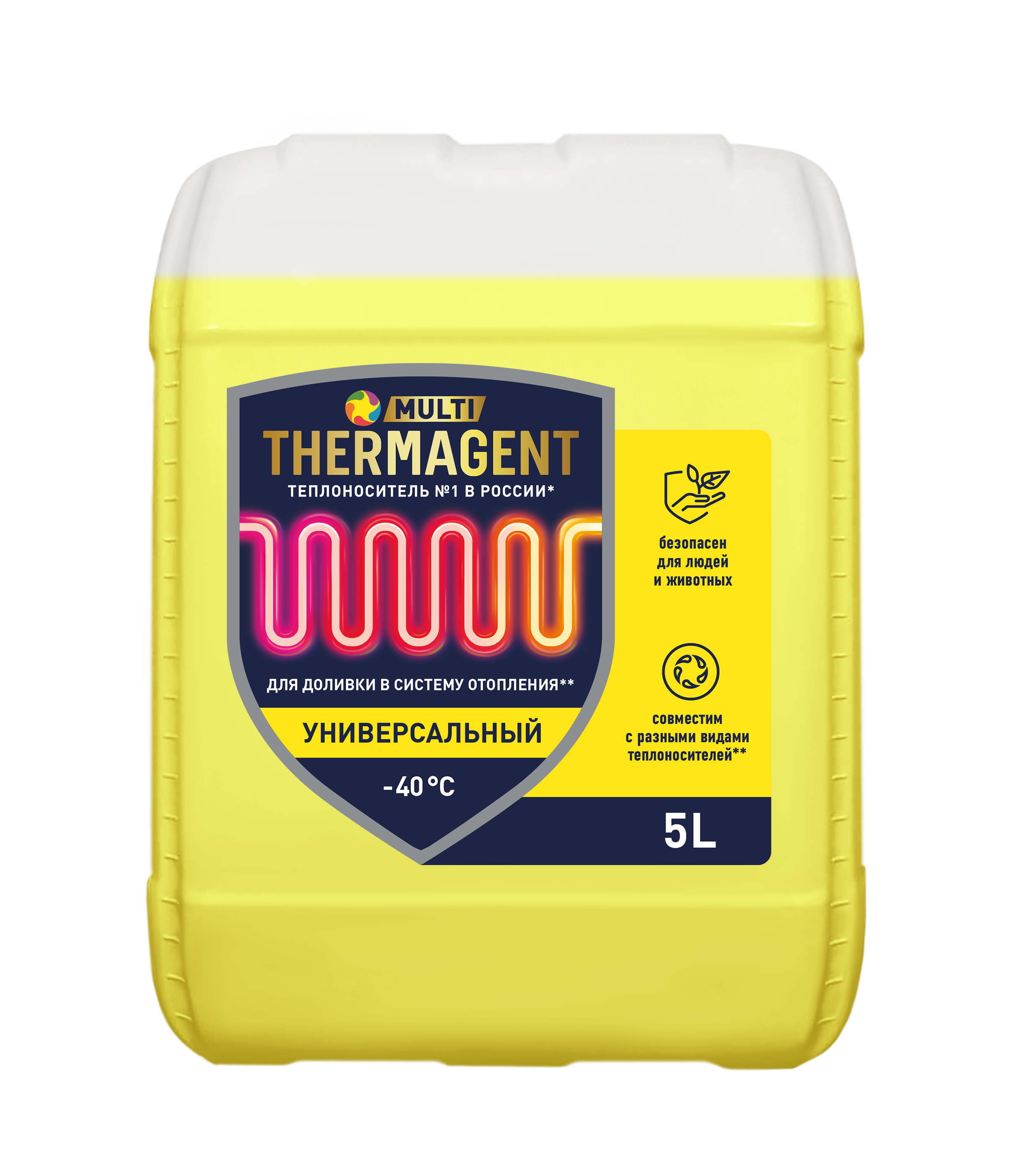 Теплоноситель Thermagent Эко 122555 -40°C 5 кг пропиленгликоль