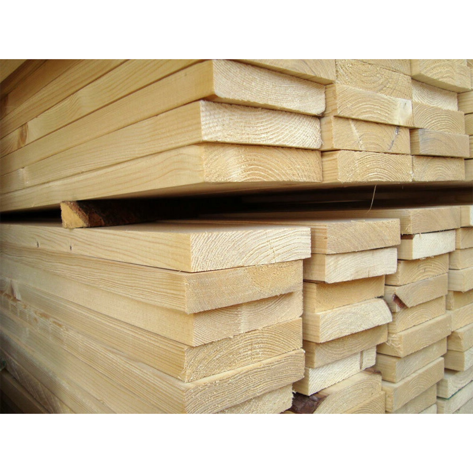 Изображение товара Доска обрезная Big House 3000x120x20мм сосна/ель сорт A 25шт