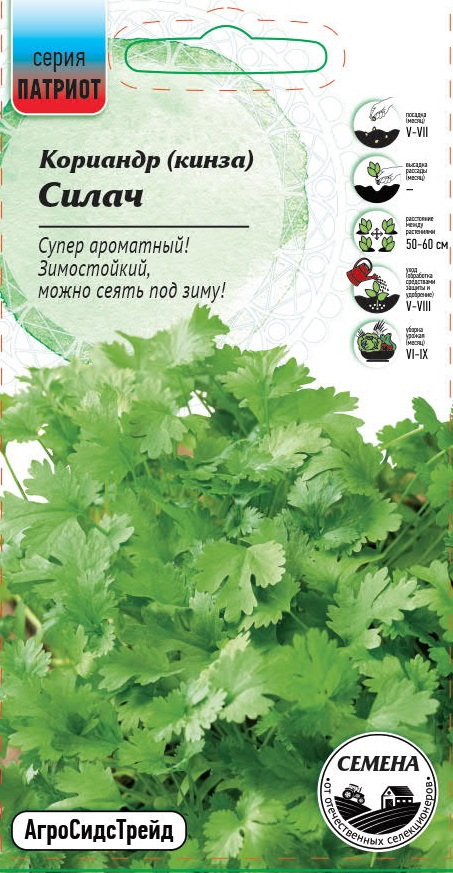 Изображение товара Семена пряных трав Патриот кориандр Силач
