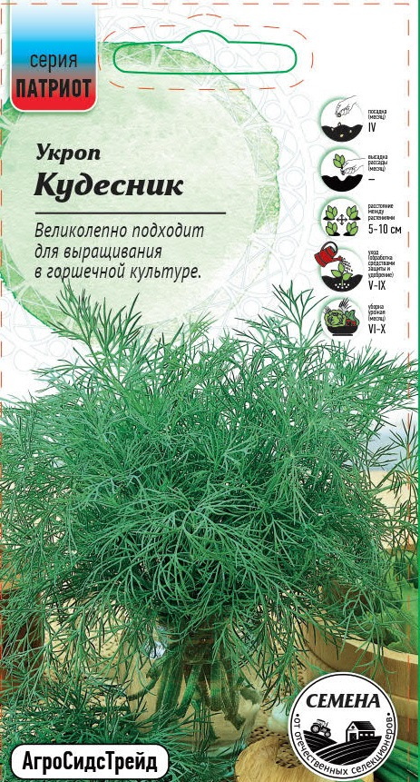 Изображение товара Семена пряных трав Патриот укроп Кудесник