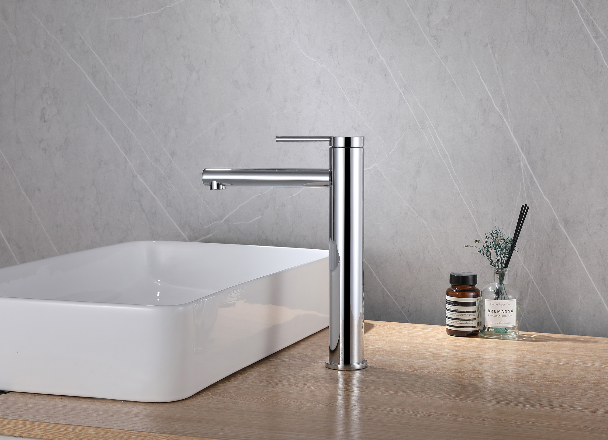 Изображение товара Смеситель для кухни Abber AF8814 поворотный излив 27.5 см цвет хром