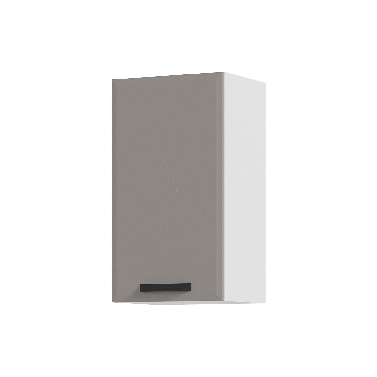 Изображение товара Навесной шкаф Призма Стендмебель 40x71.6x31.8 см МДФ темно-серый