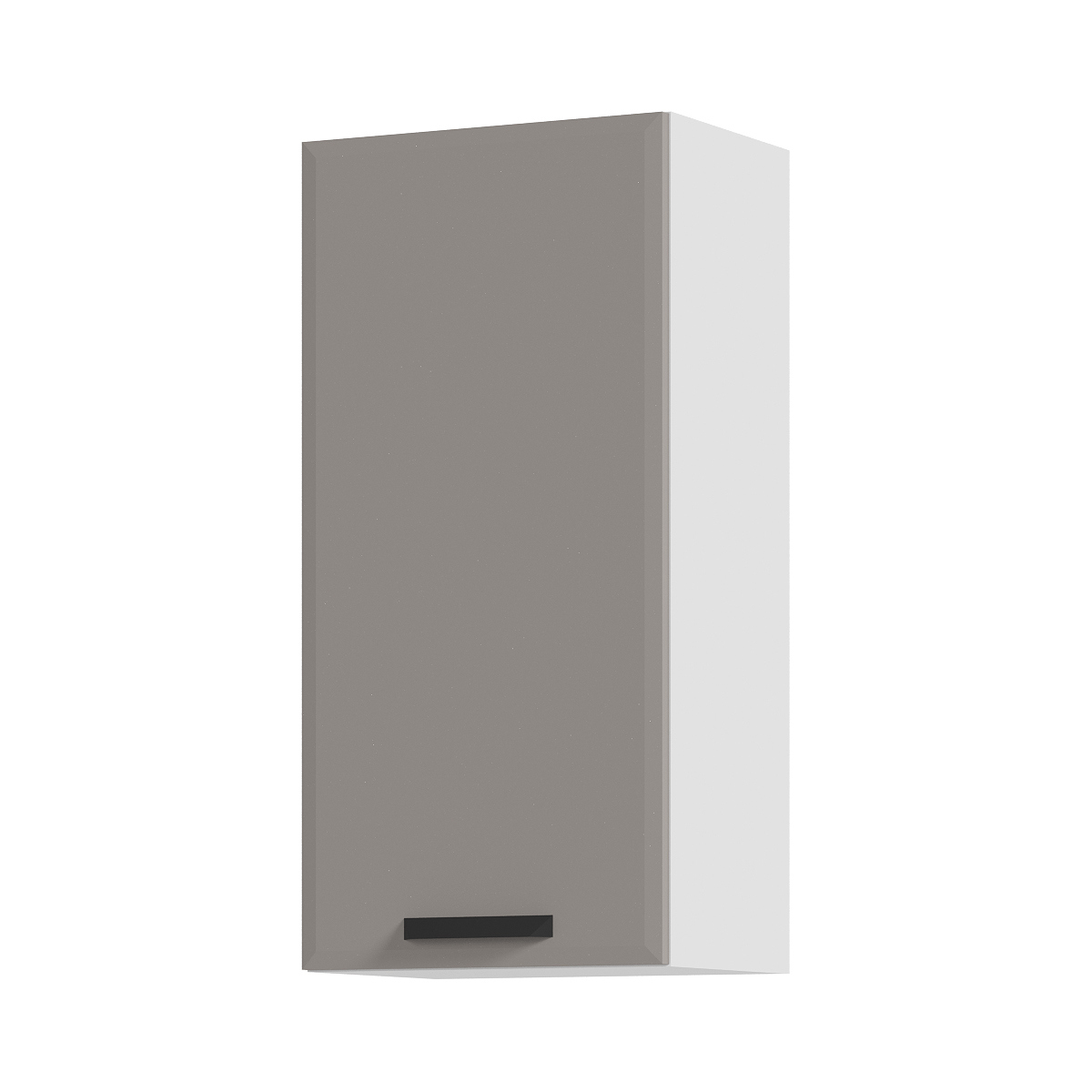 Изображение товара Навесной шкаф Призма Стендмебель 45 x 92 x 31.8 см МДФ цвет темно-серый