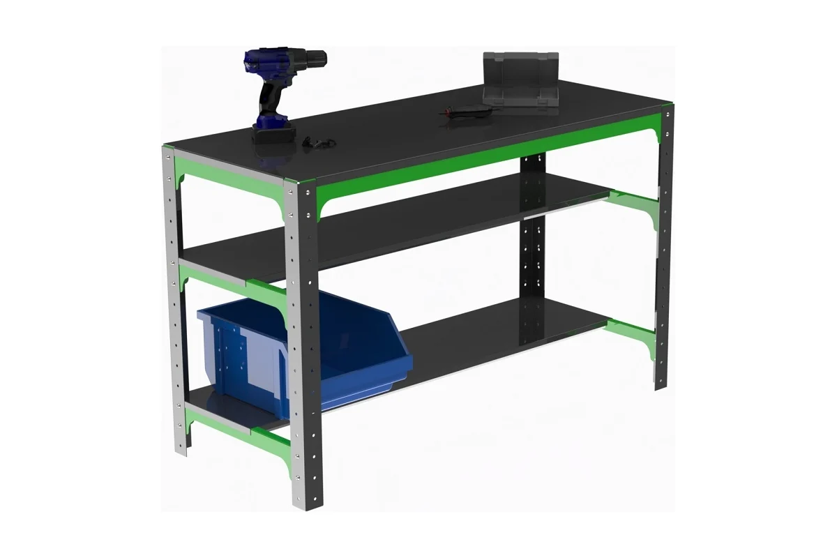 Изображение товара Стол металлический Metalex KIT 201031, максимальная нагрузка до 260 кг