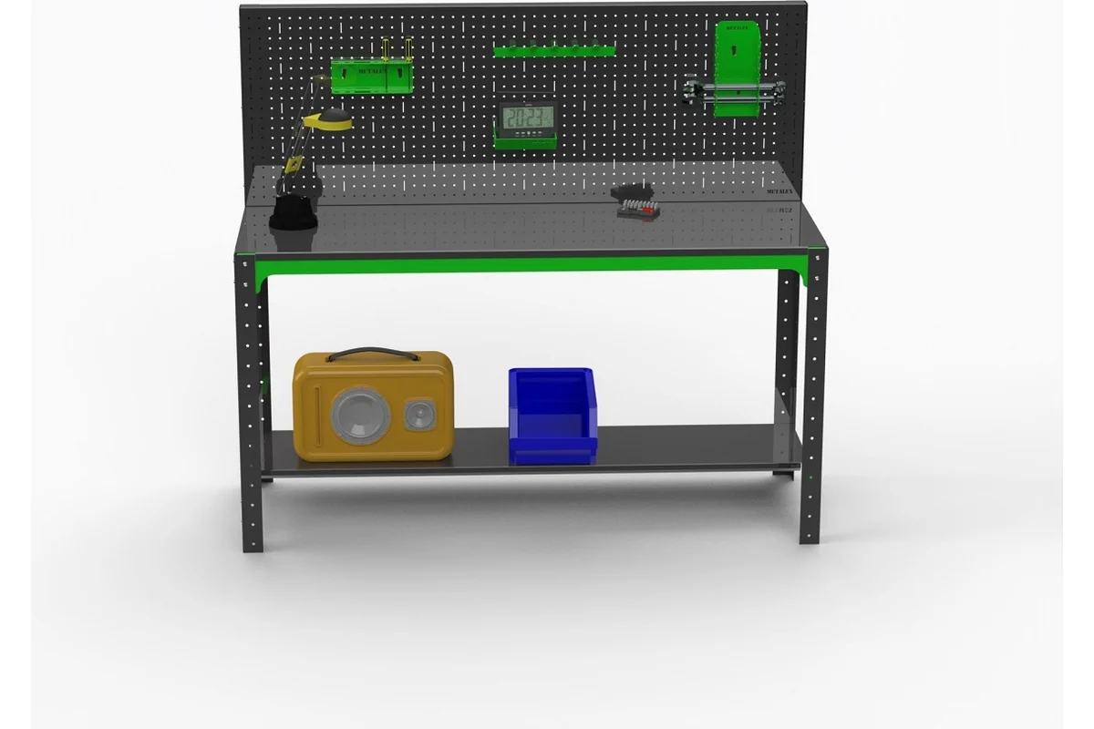 Изображение товара Стол металлический Metalex KIT 201047 для рабочего места