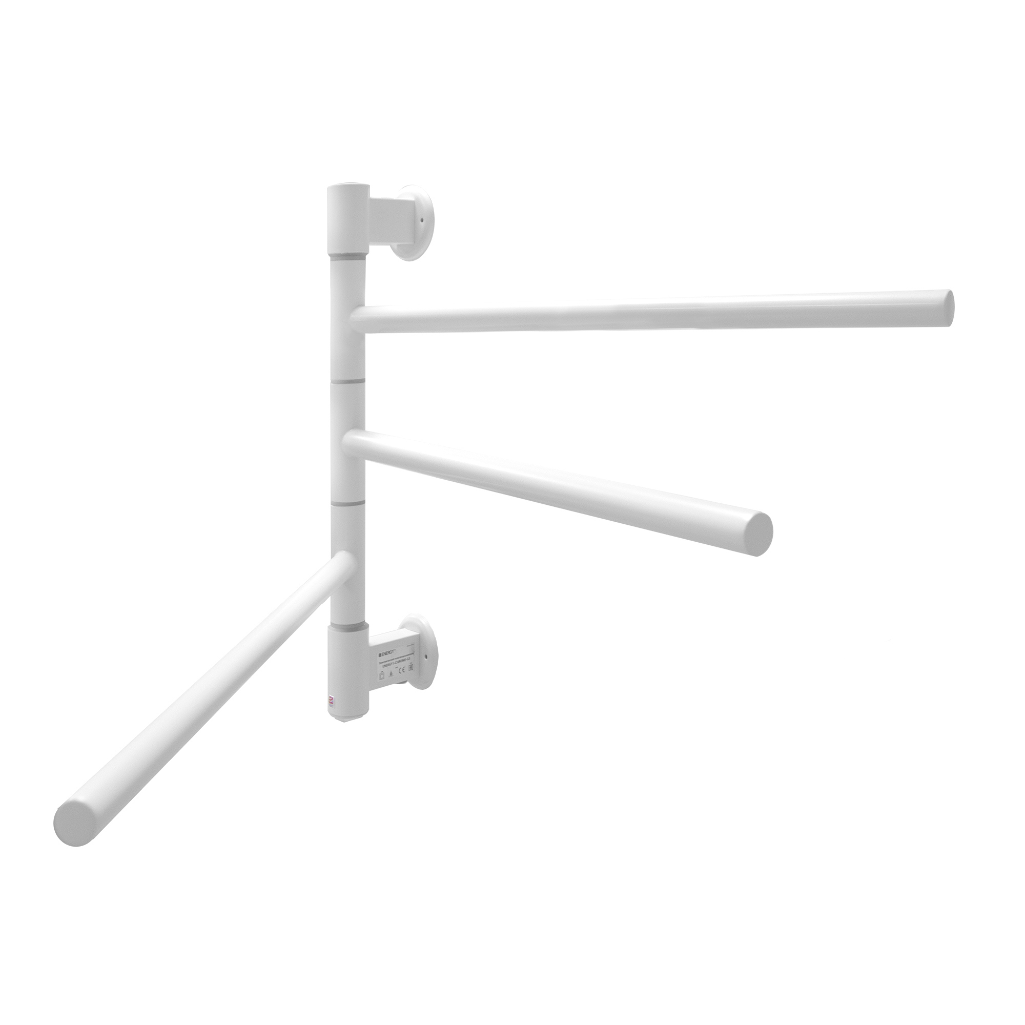 Изображение товара Электрический полотенцесушитель Energy I chrome G3 белый матовый 28 Вт 460x80