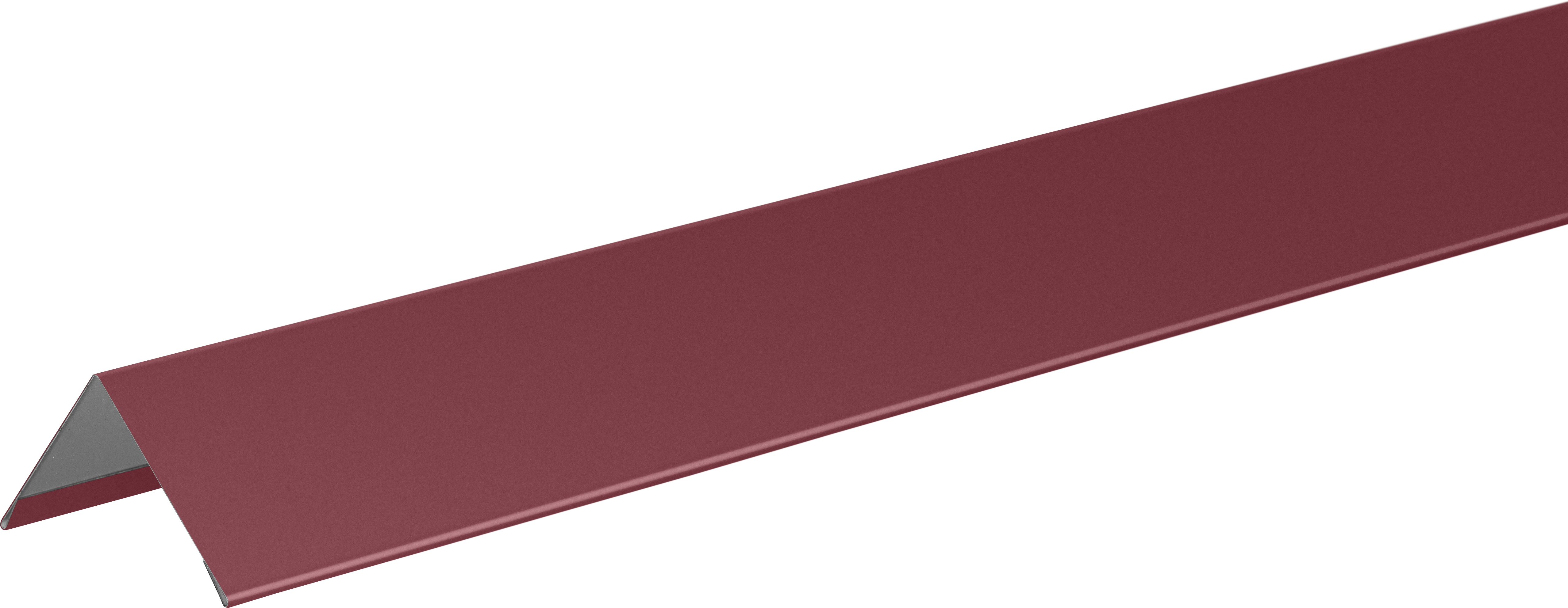 Планка для наружных углов 50x50 мм 2 м 0.4мм RAL 3005 Красный