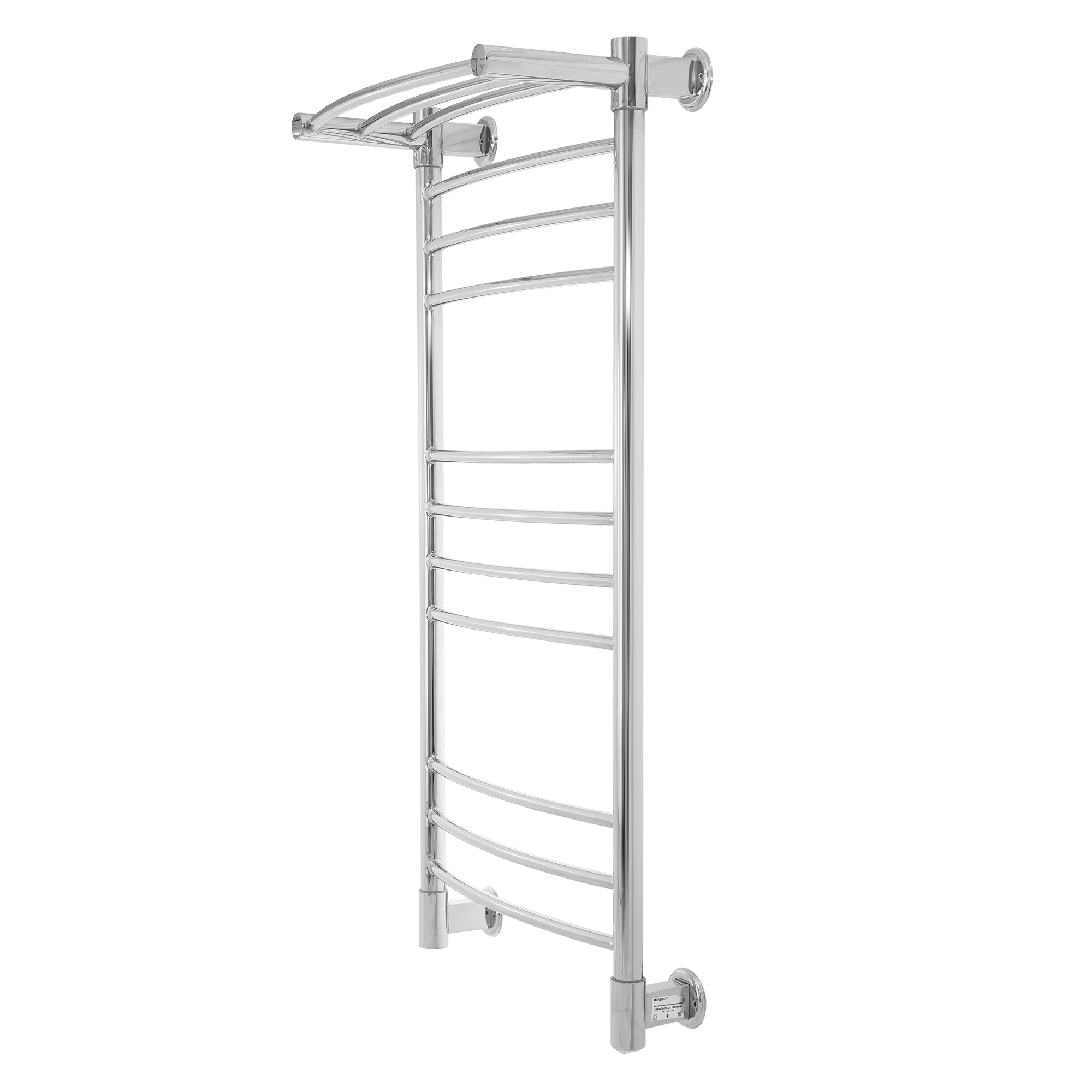 Изображение товара Электрический полотенцесушитель Energy ErgoModus 550x250 мм 84 Вт с полкой серый