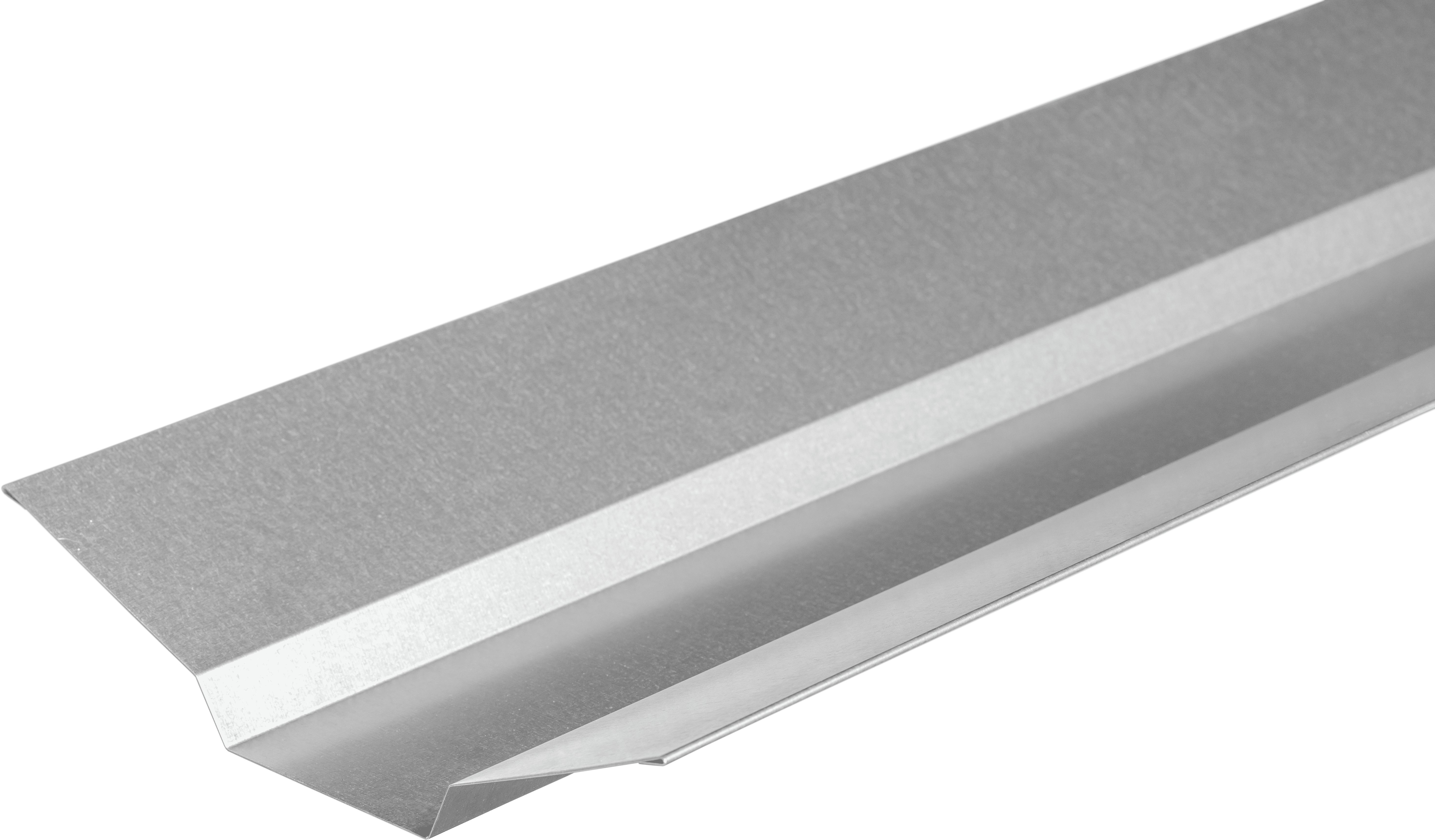 Ендова верхняя 86x80x86 мм 2 м оцинкованная 0.4 мм