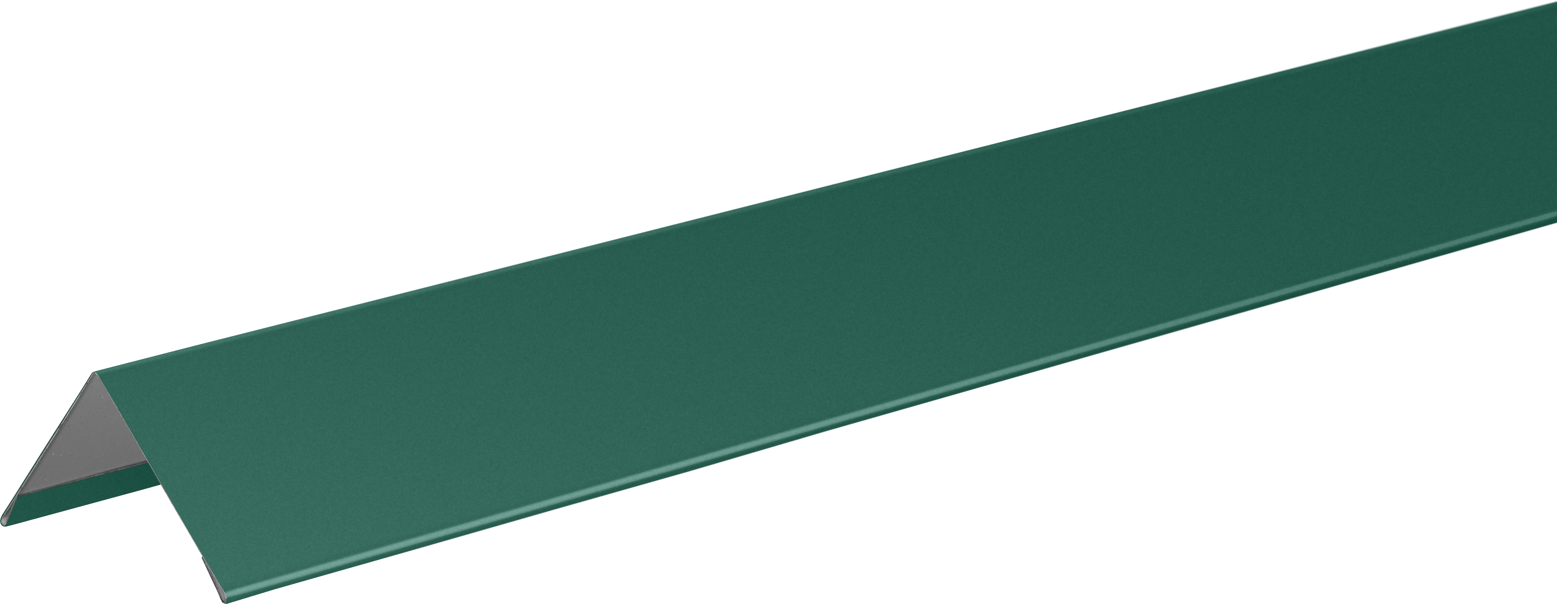 Планка для наружных углов 50x50 мм 2 м 0.4мм RAL 6005 Зеленый